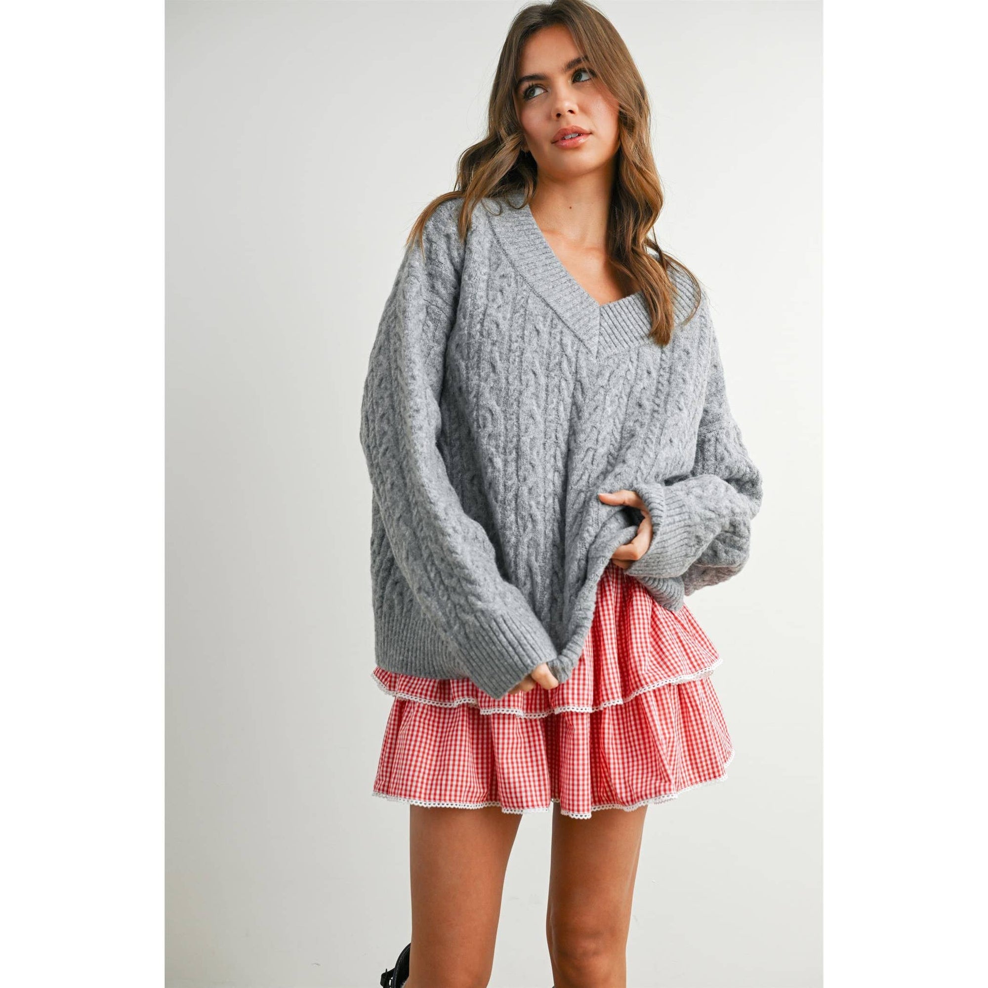 Cozy Cable Knit Sweater