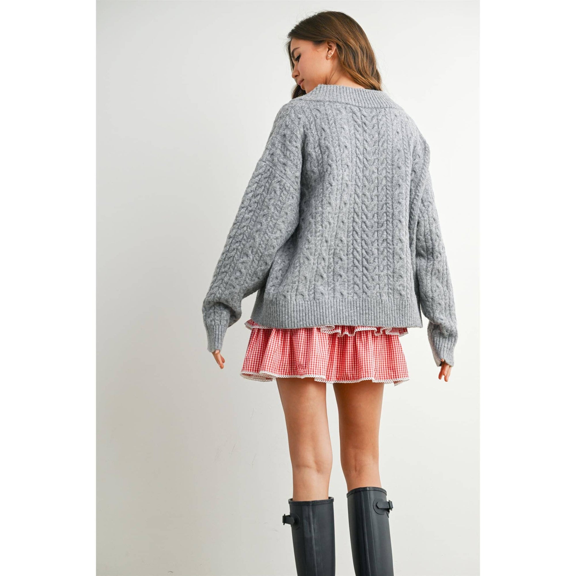 Cozy Cable Knit Sweater
