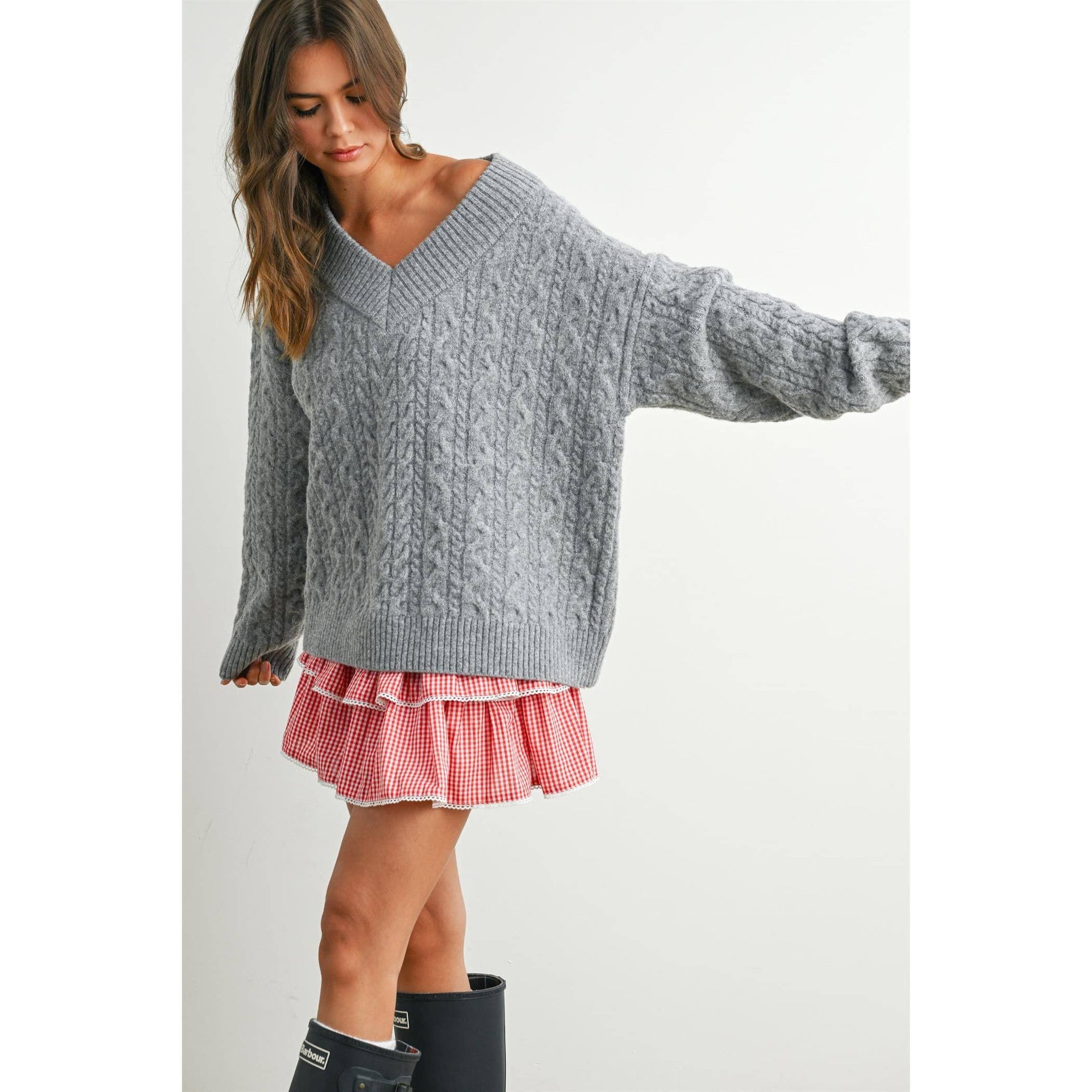 Cozy Cable Knit Sweater