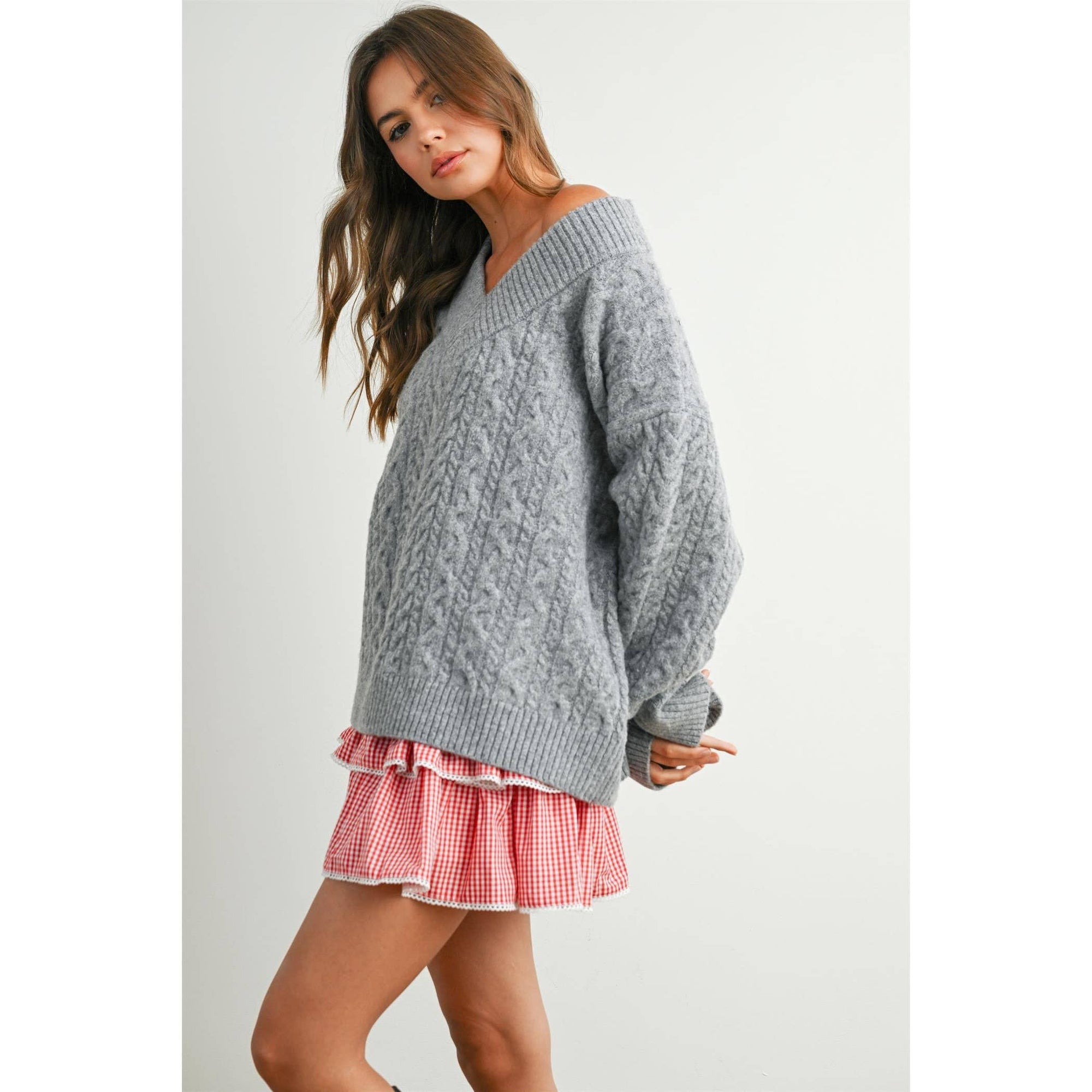 Cozy Cable Knit Sweater