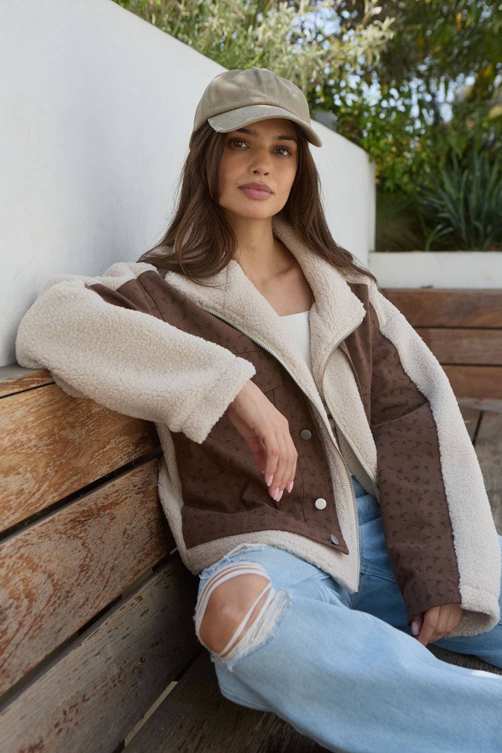 2 Faced Teddy Jacket