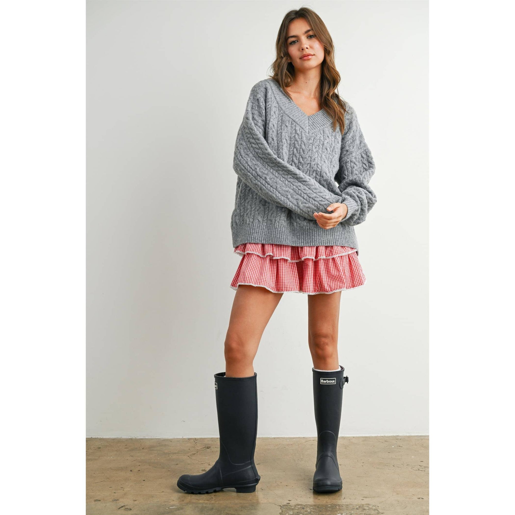 Cozy Cable Knit Sweater