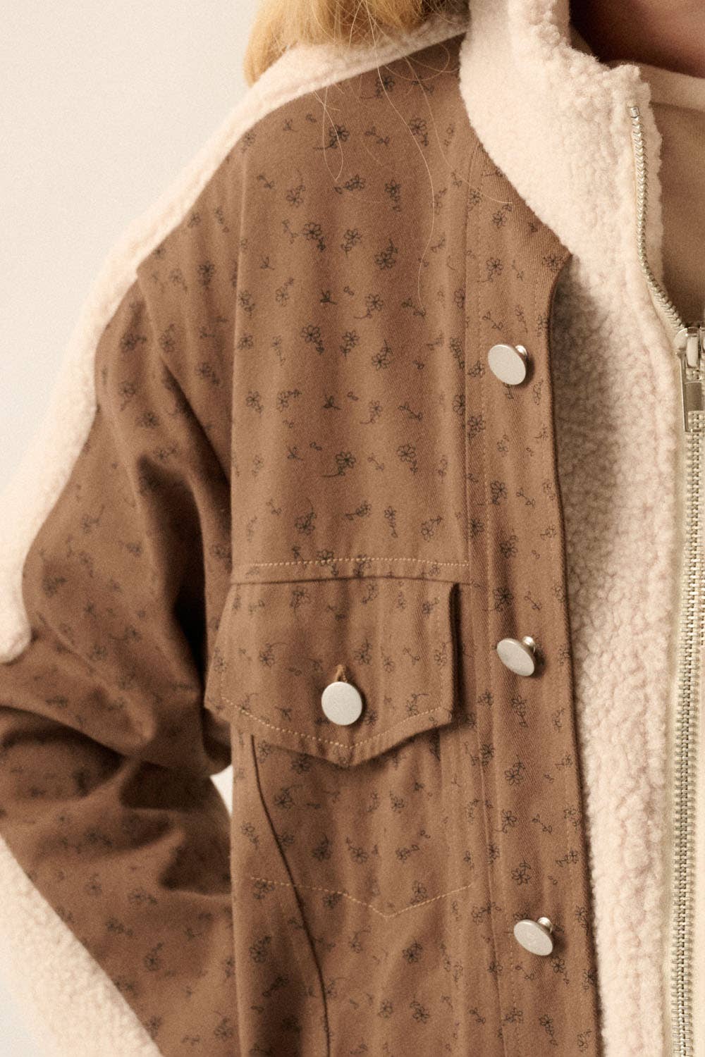 2 Faced Teddy Jacket