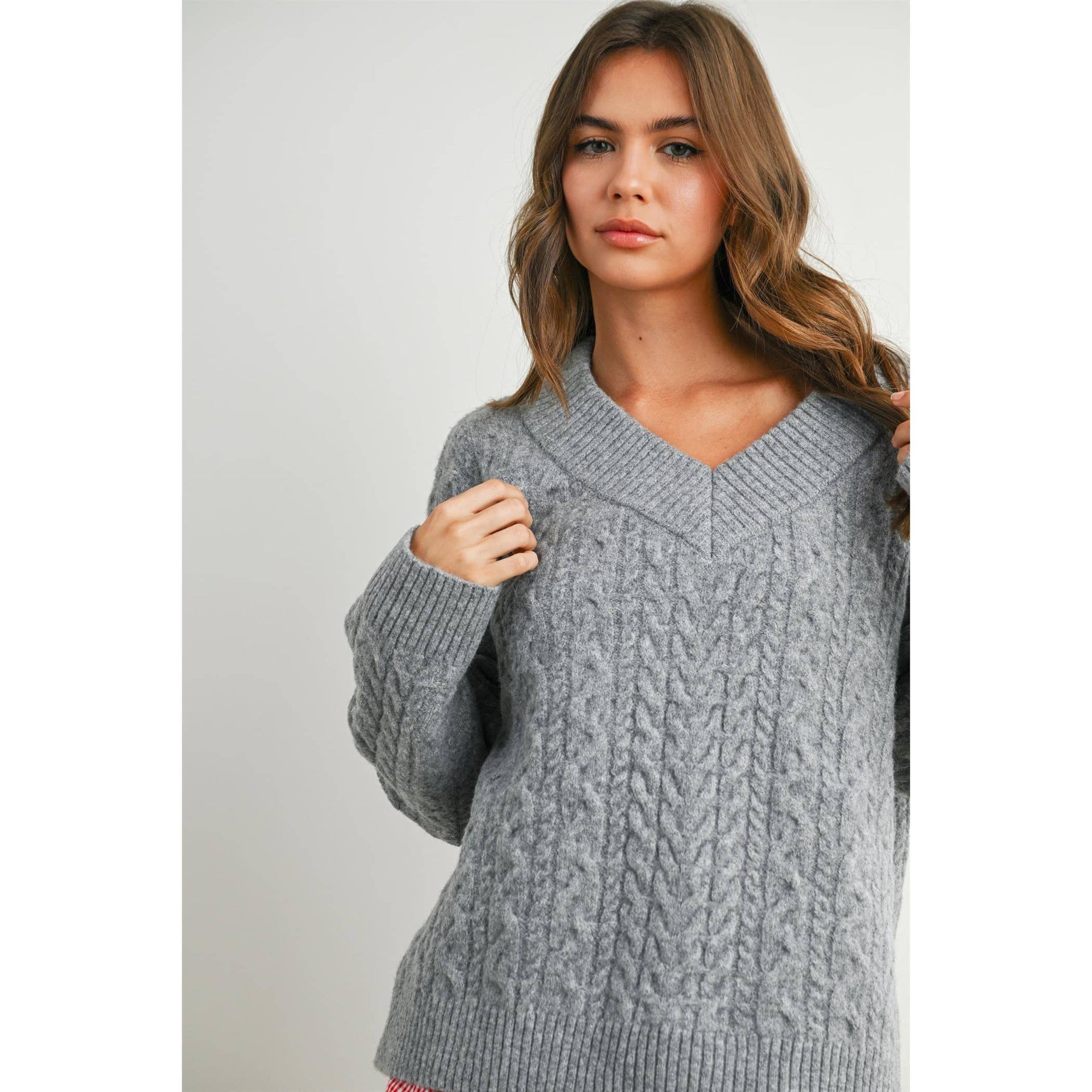 Cozy Cable Knit Sweater