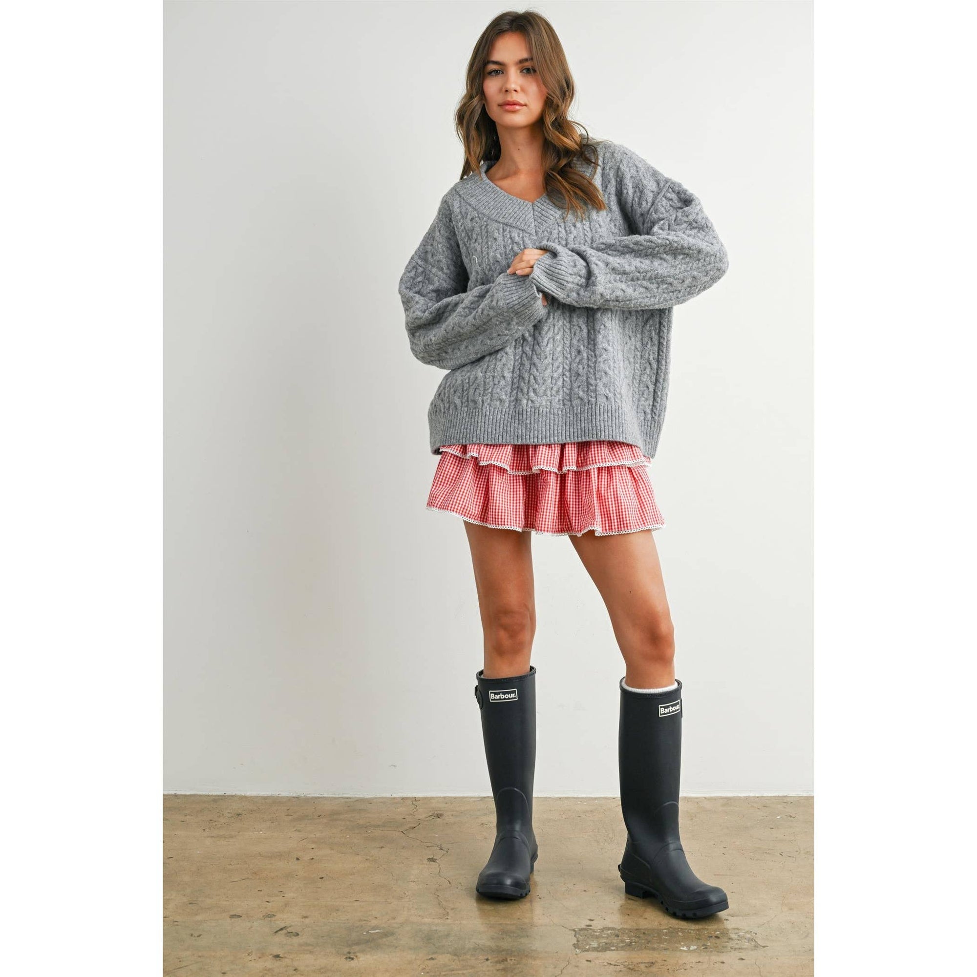 Cozy Cable Knit Sweater
