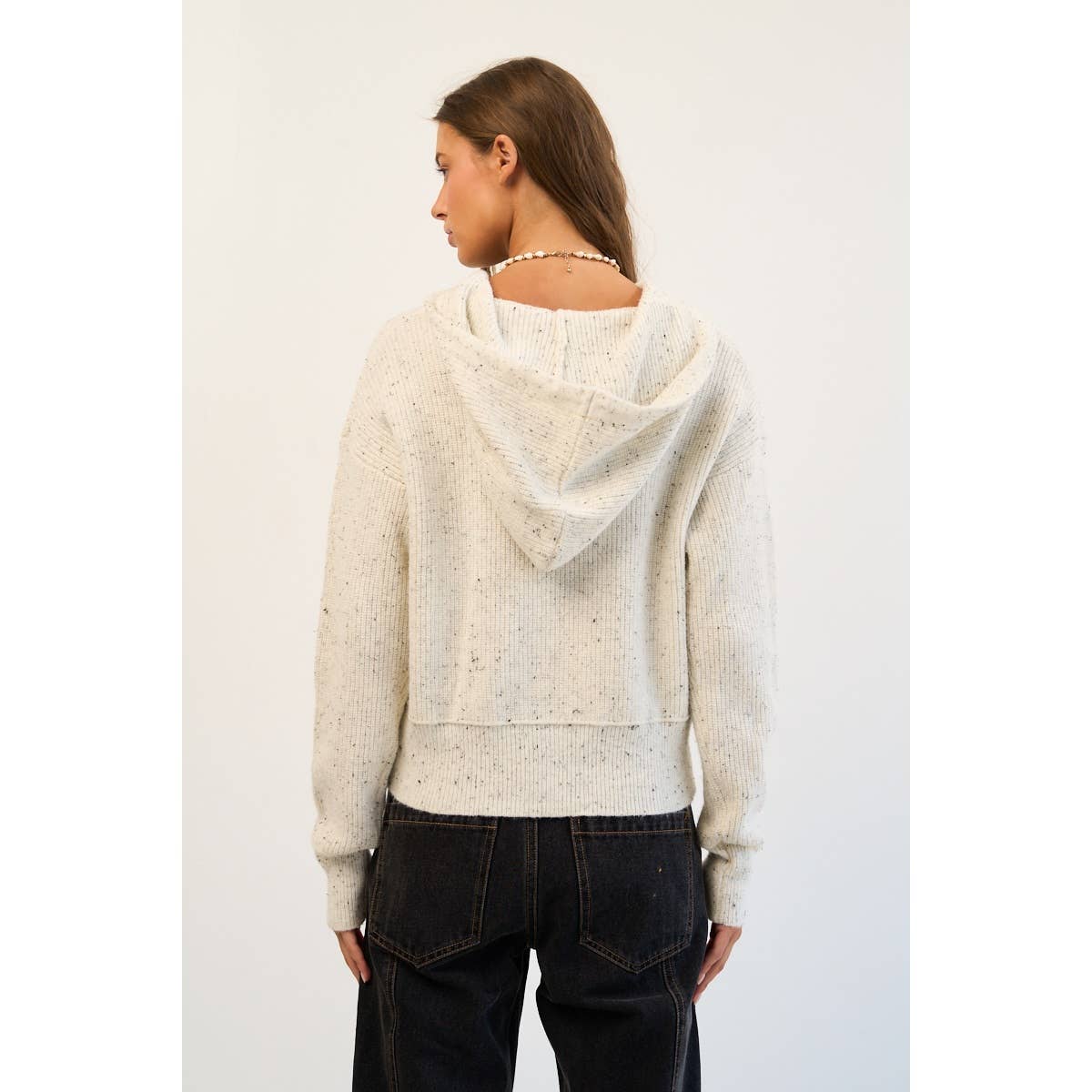 Confetti Hooded Cardigan