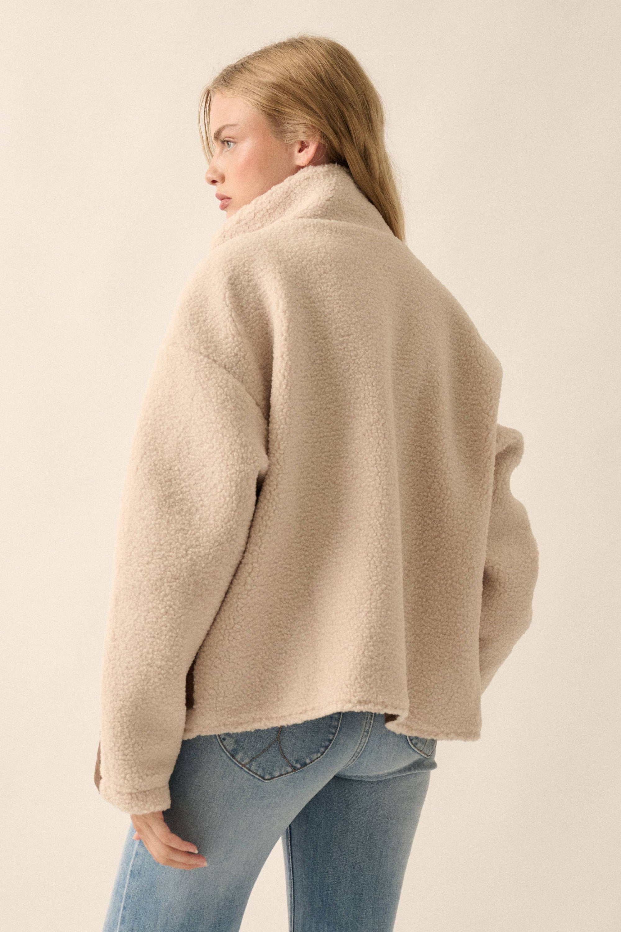 2 Faced Teddy Jacket