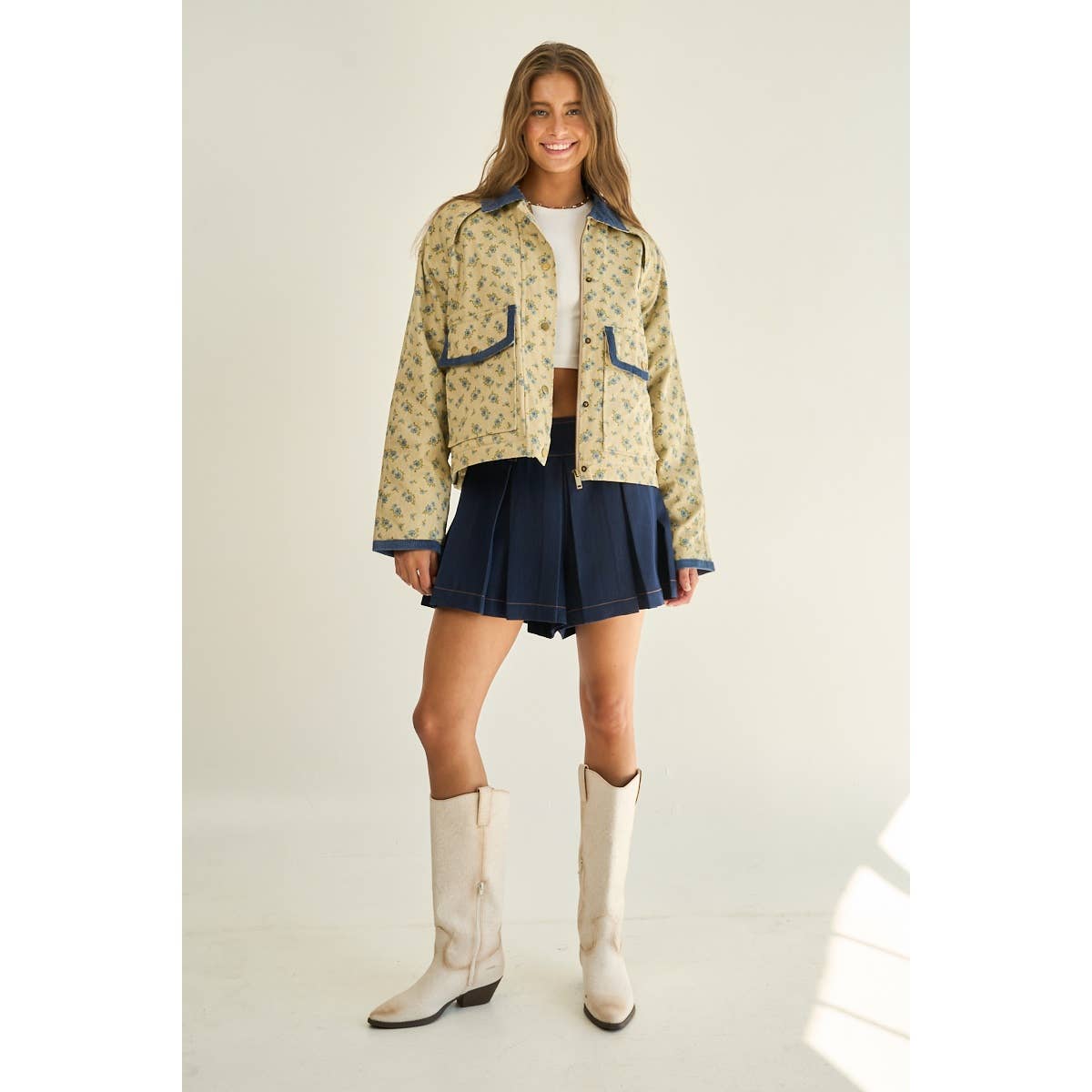 Grandma's Floral Jacket