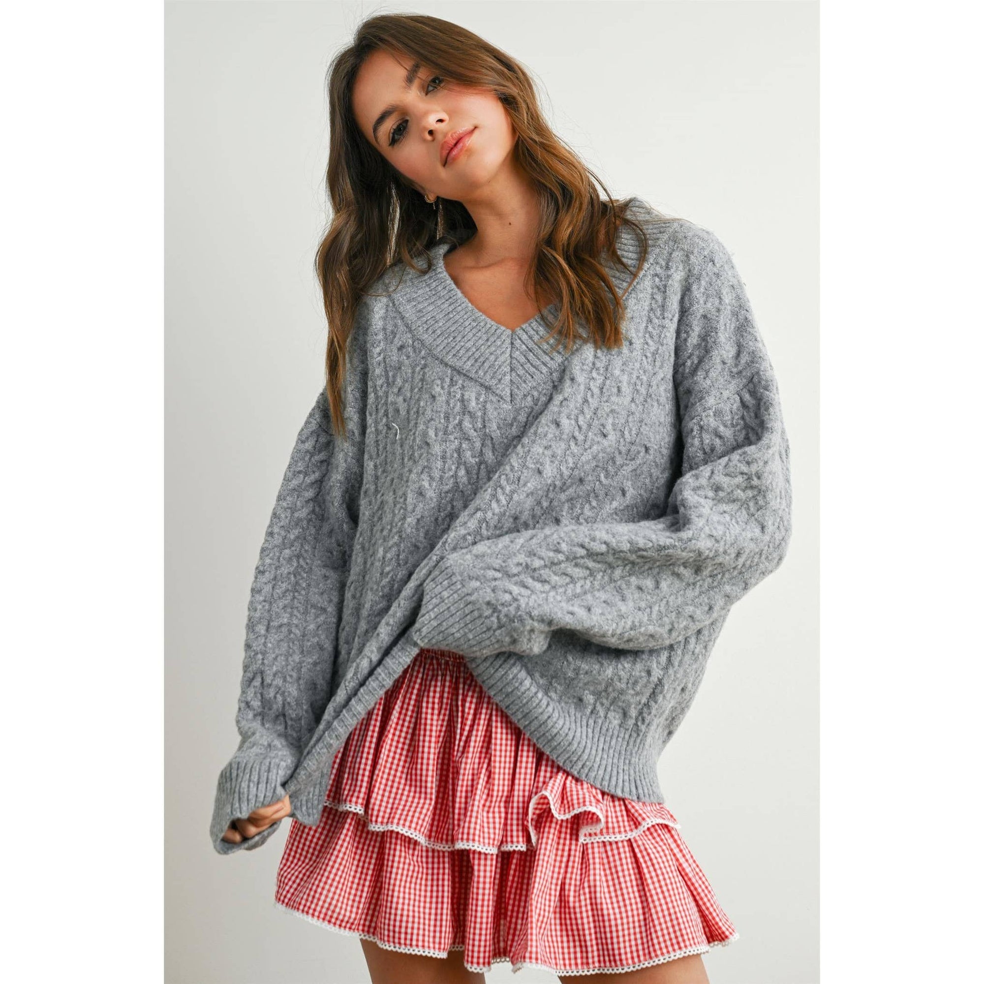 Cozy Cable Knit Sweater