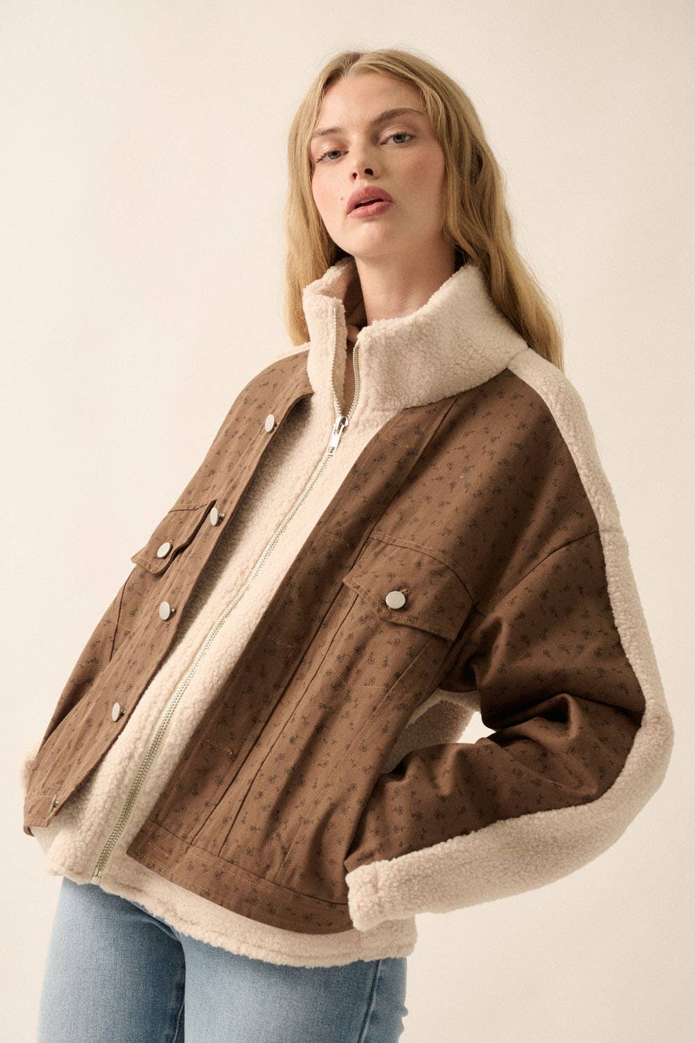 2 Faced Teddy Jacket