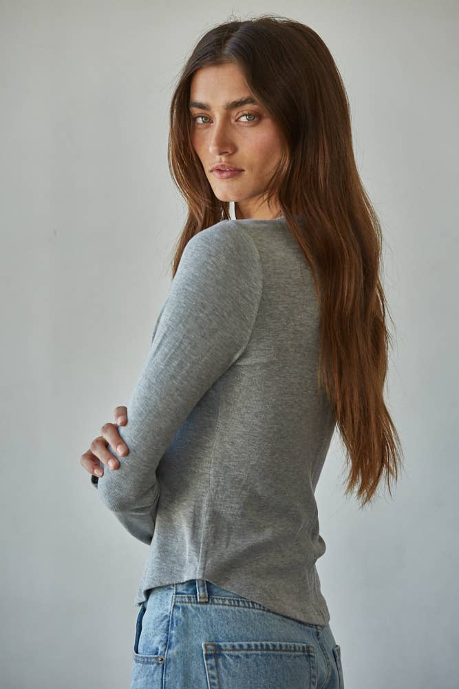 Perfect Henley Longsleeve