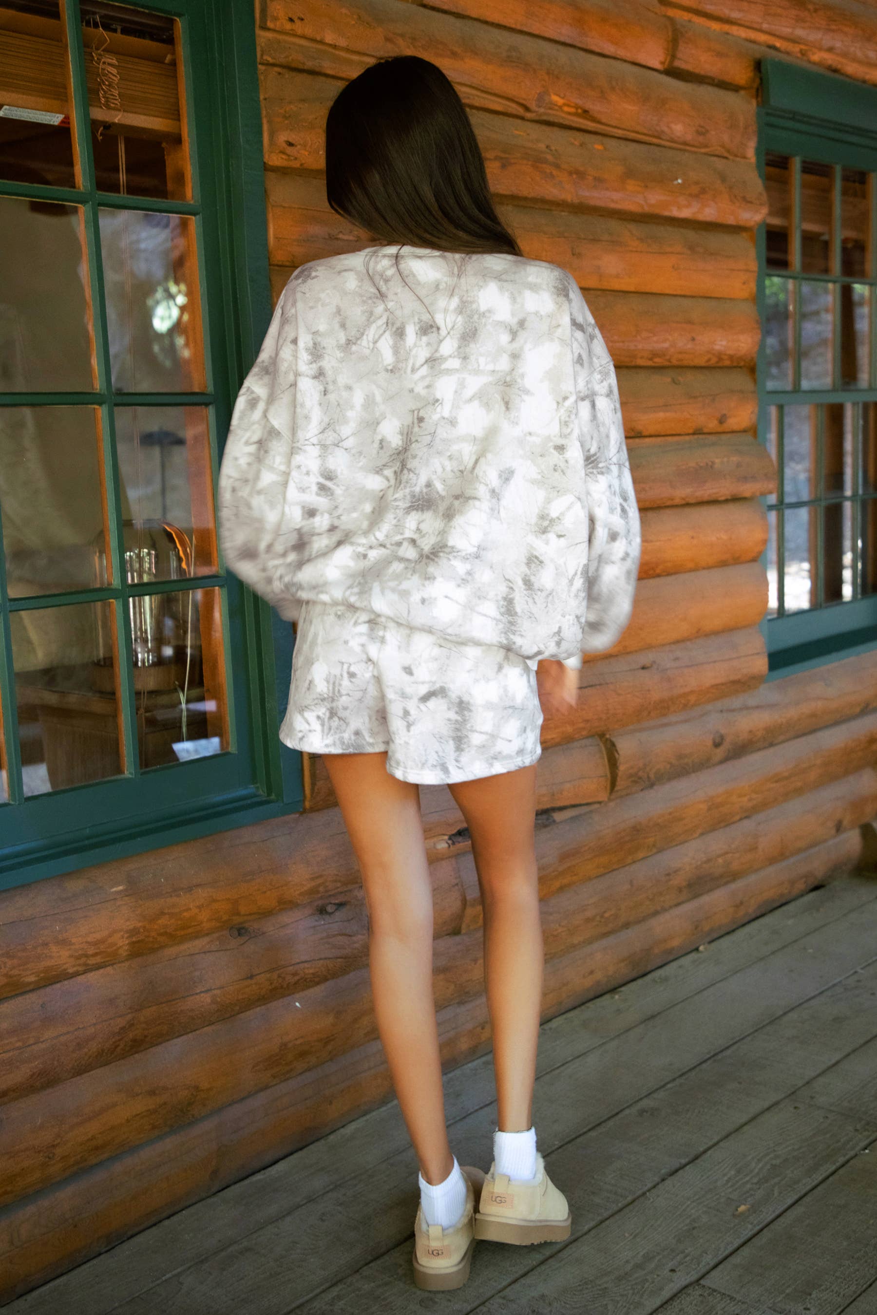 Woodland Just Lounging Crewneck