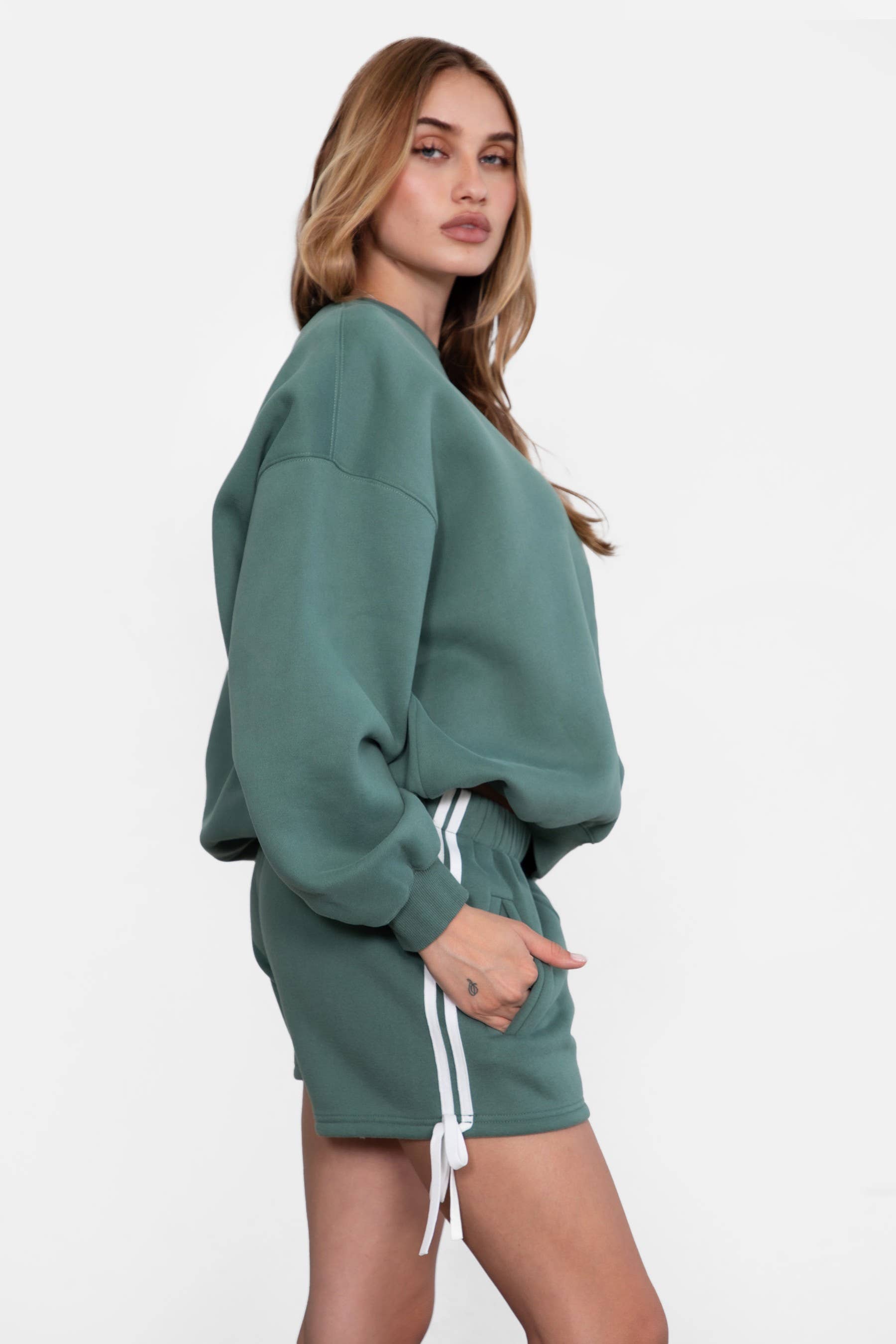 Cloud Fleece Bow Shorts