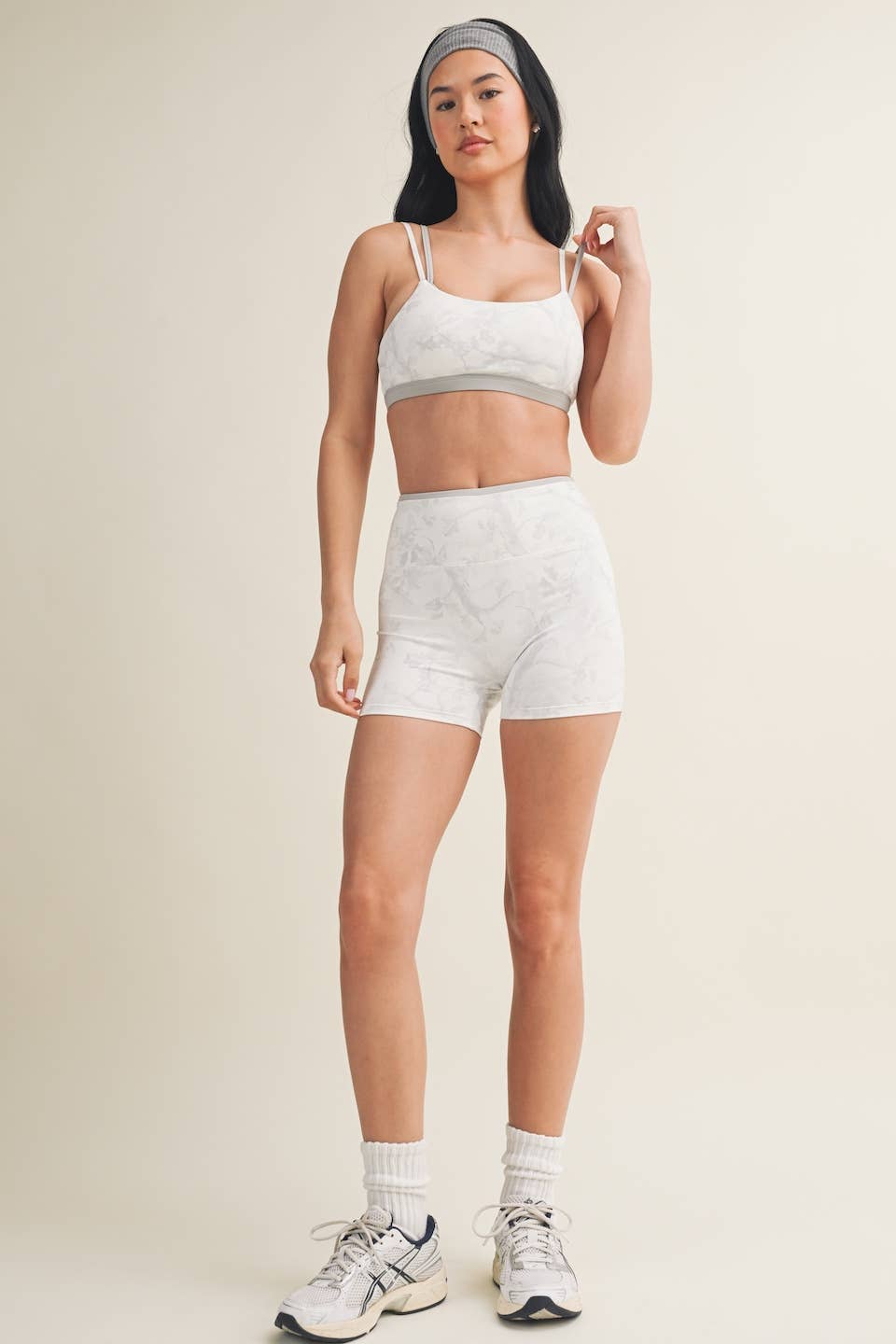 Camo Double Layered Sports Bra
