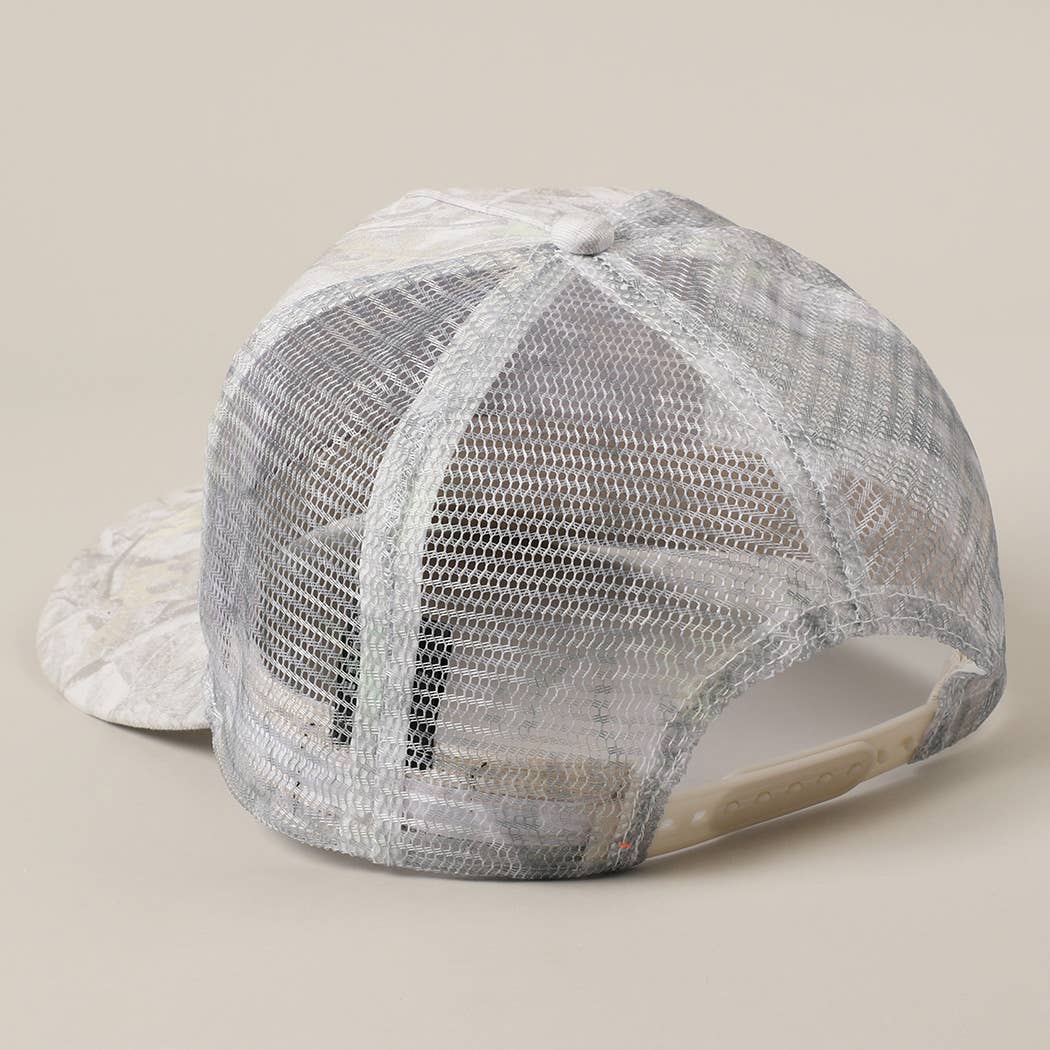 Cowboy Patch Mesh Trucker