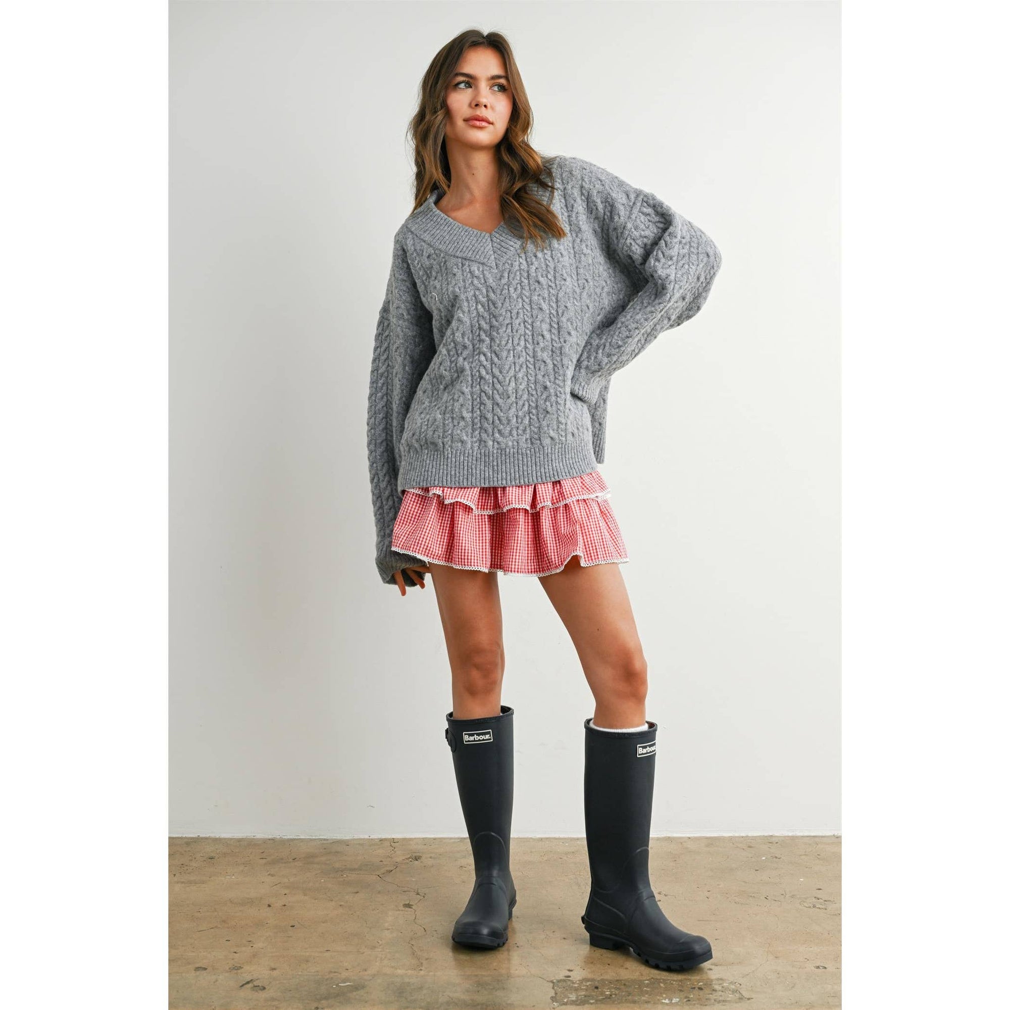 Cozy Cable Knit Sweater