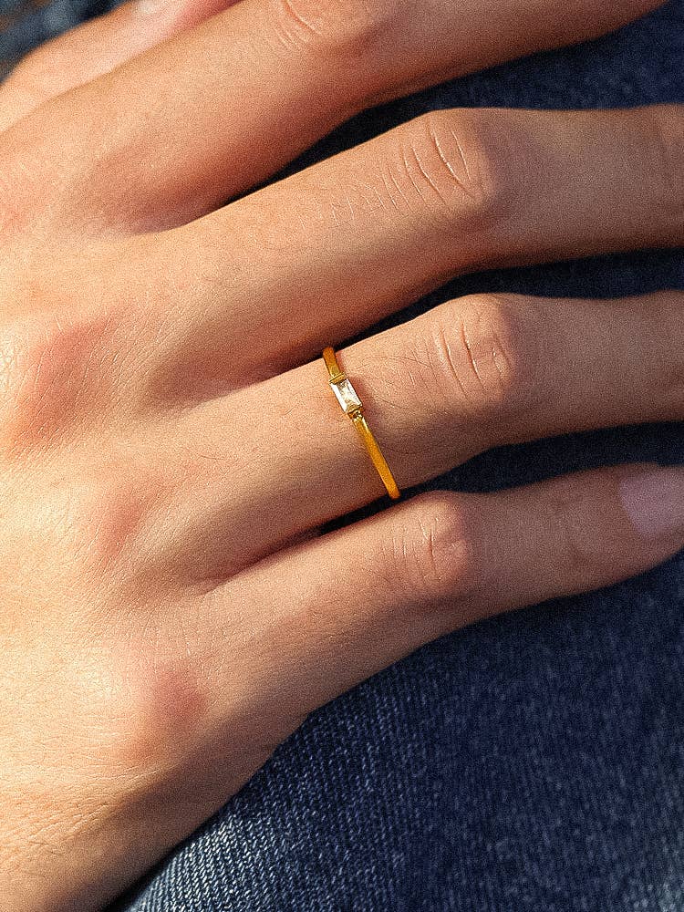 Côme 18K Gold Thin Band