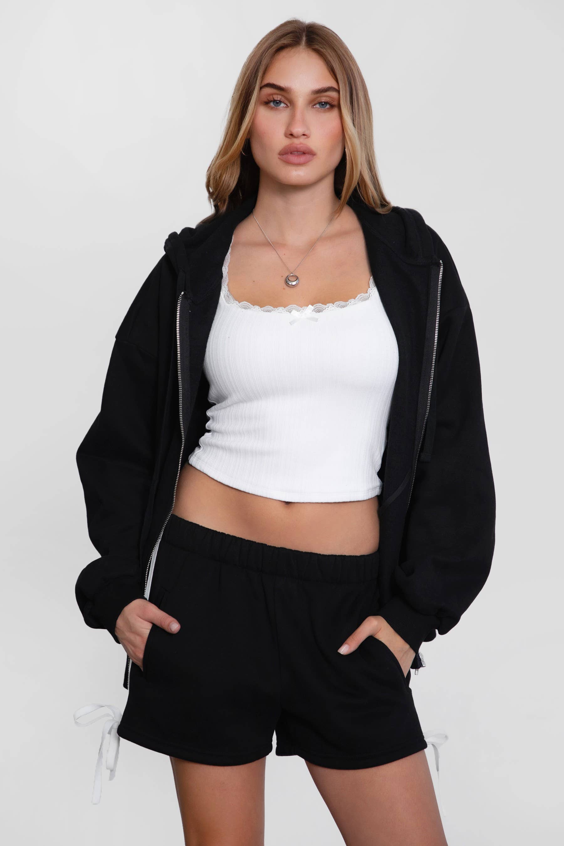 Cloud Fleece Bow Shorts