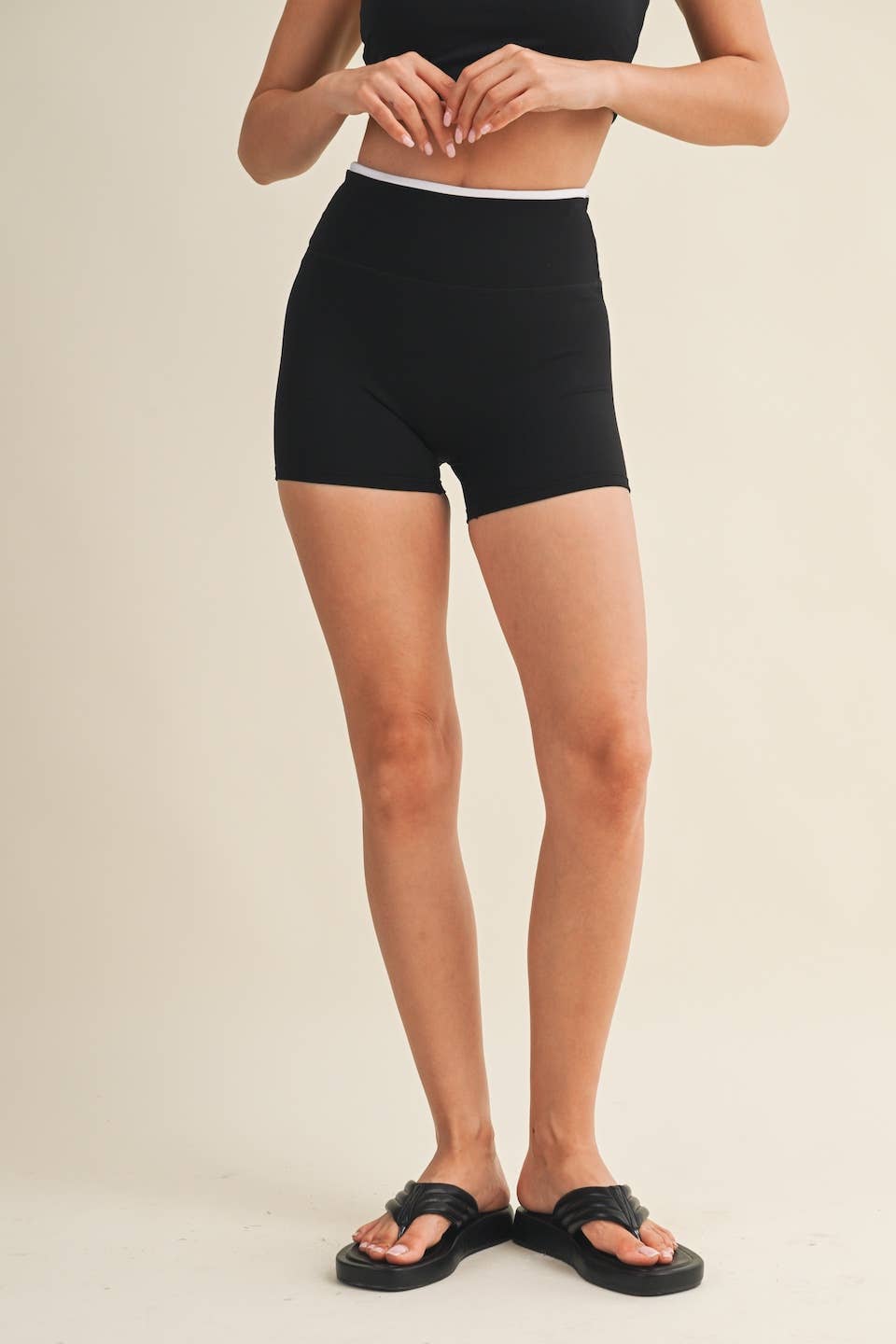 Double Layered Biker Shorts