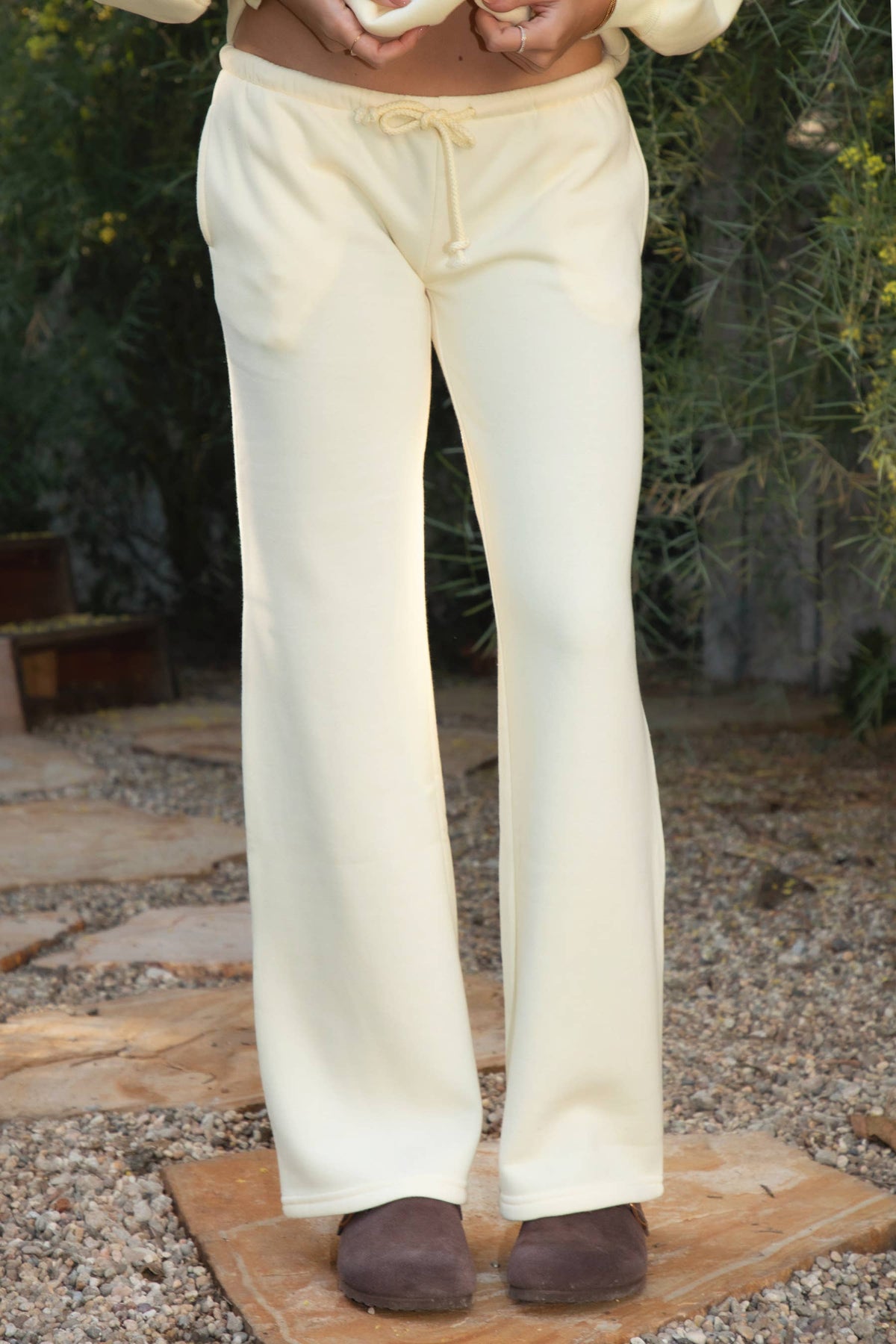 Lightweight Cloud Fleece Wide Leg Pants