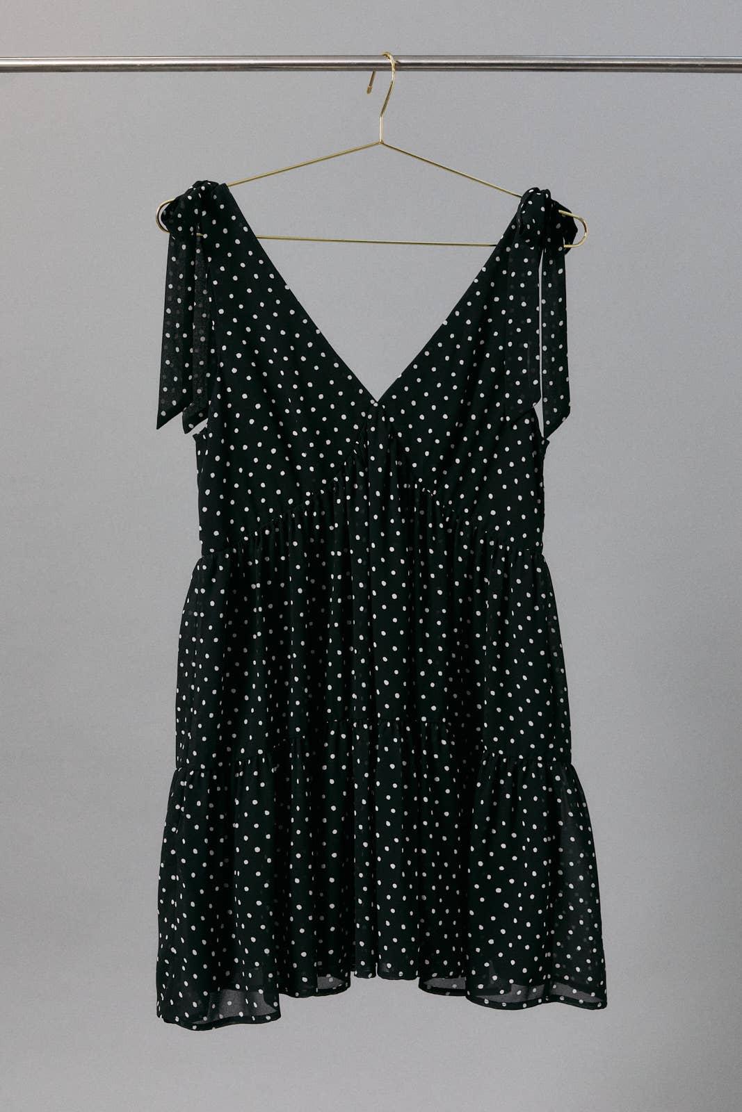 Flowy Polka Dot Dress