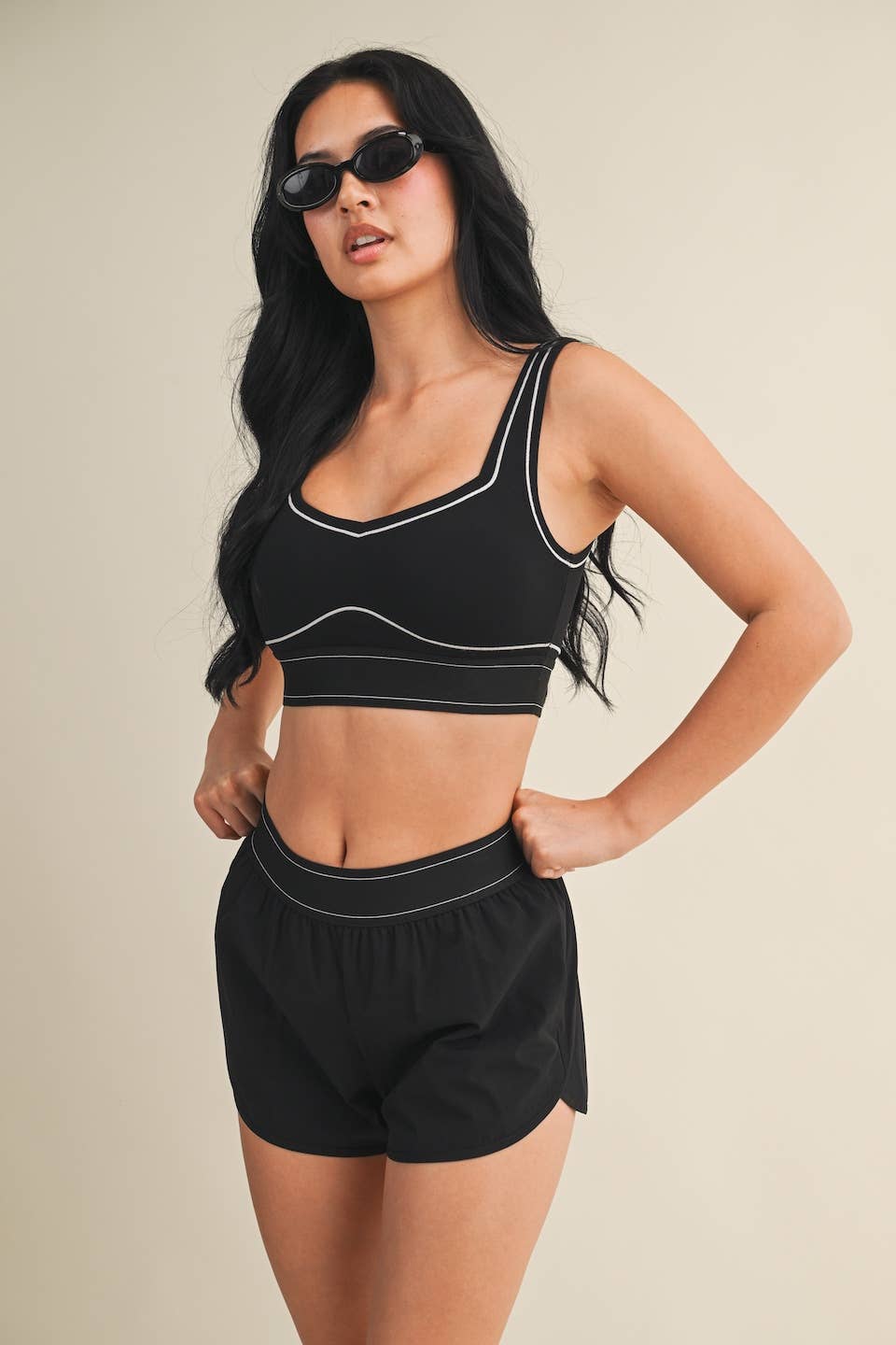 Mocha Active Sports Bra