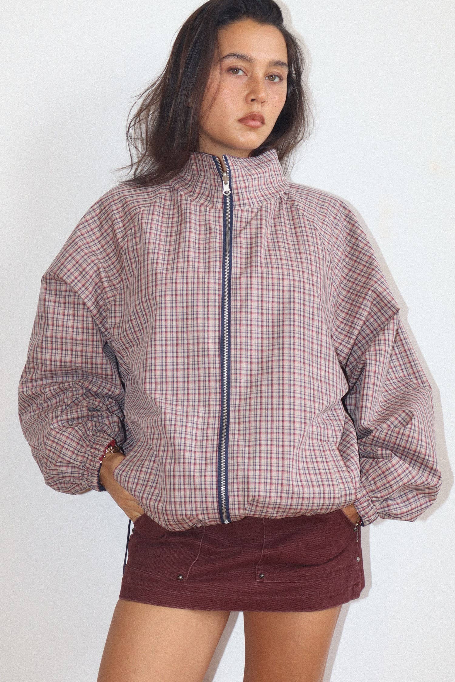Vintage Pipe Reverse Windbreaker