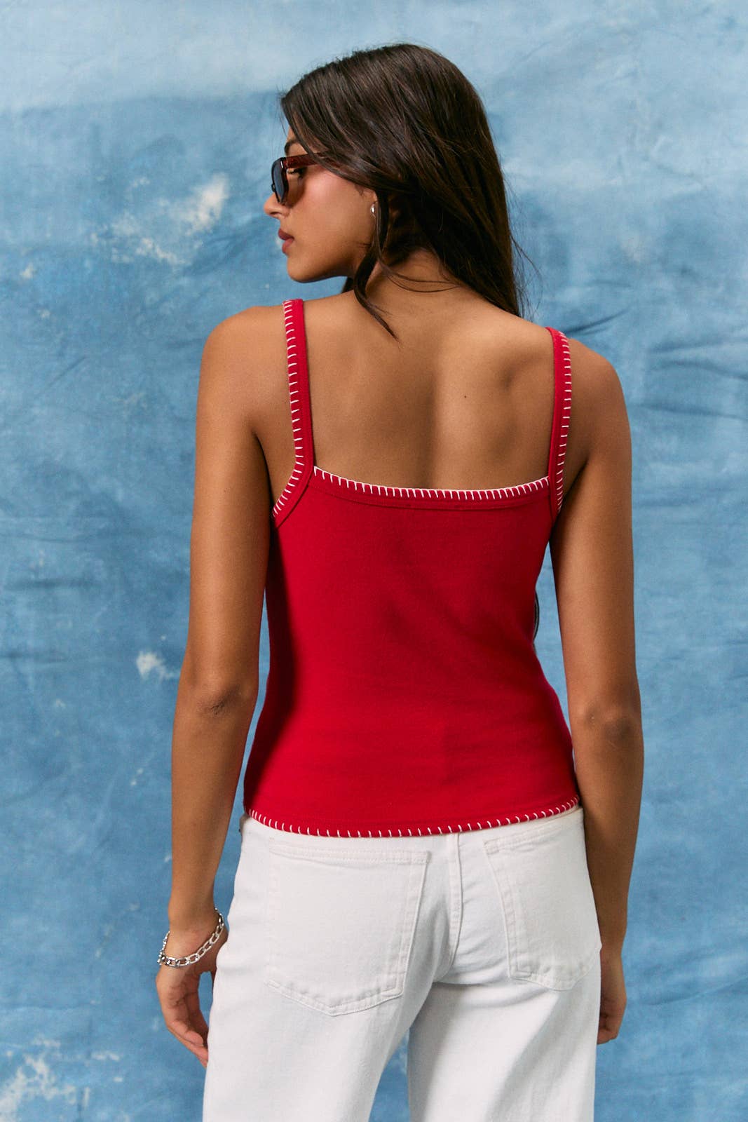 Stitched Flag Tank