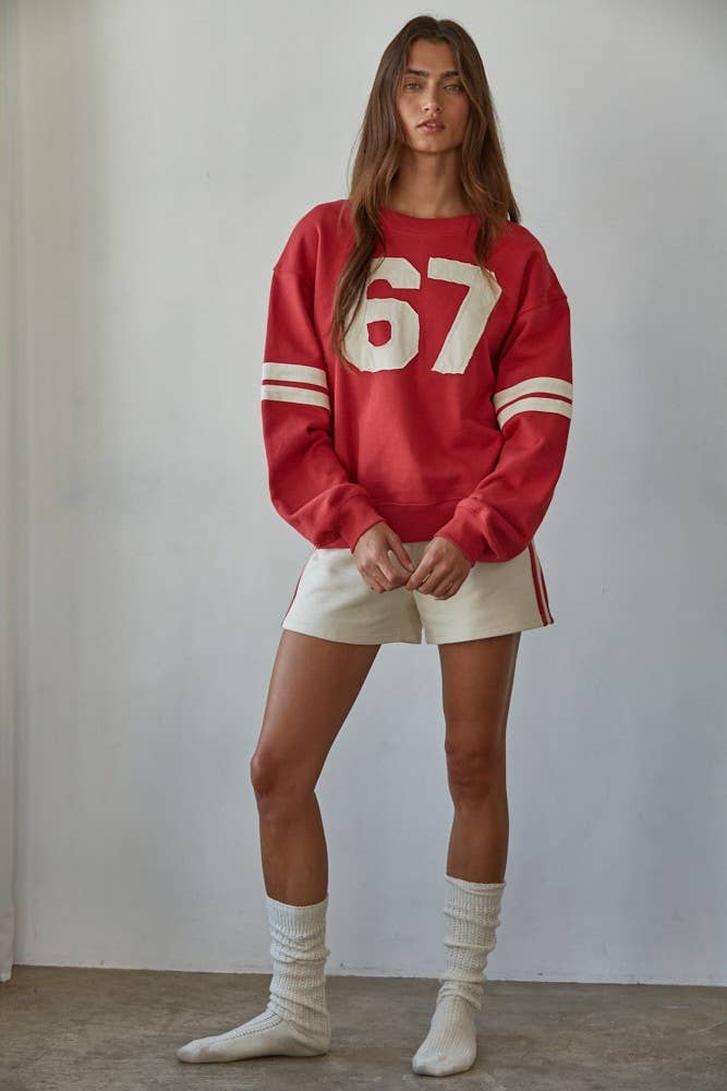 Varsity Vintage Stripe Shorts