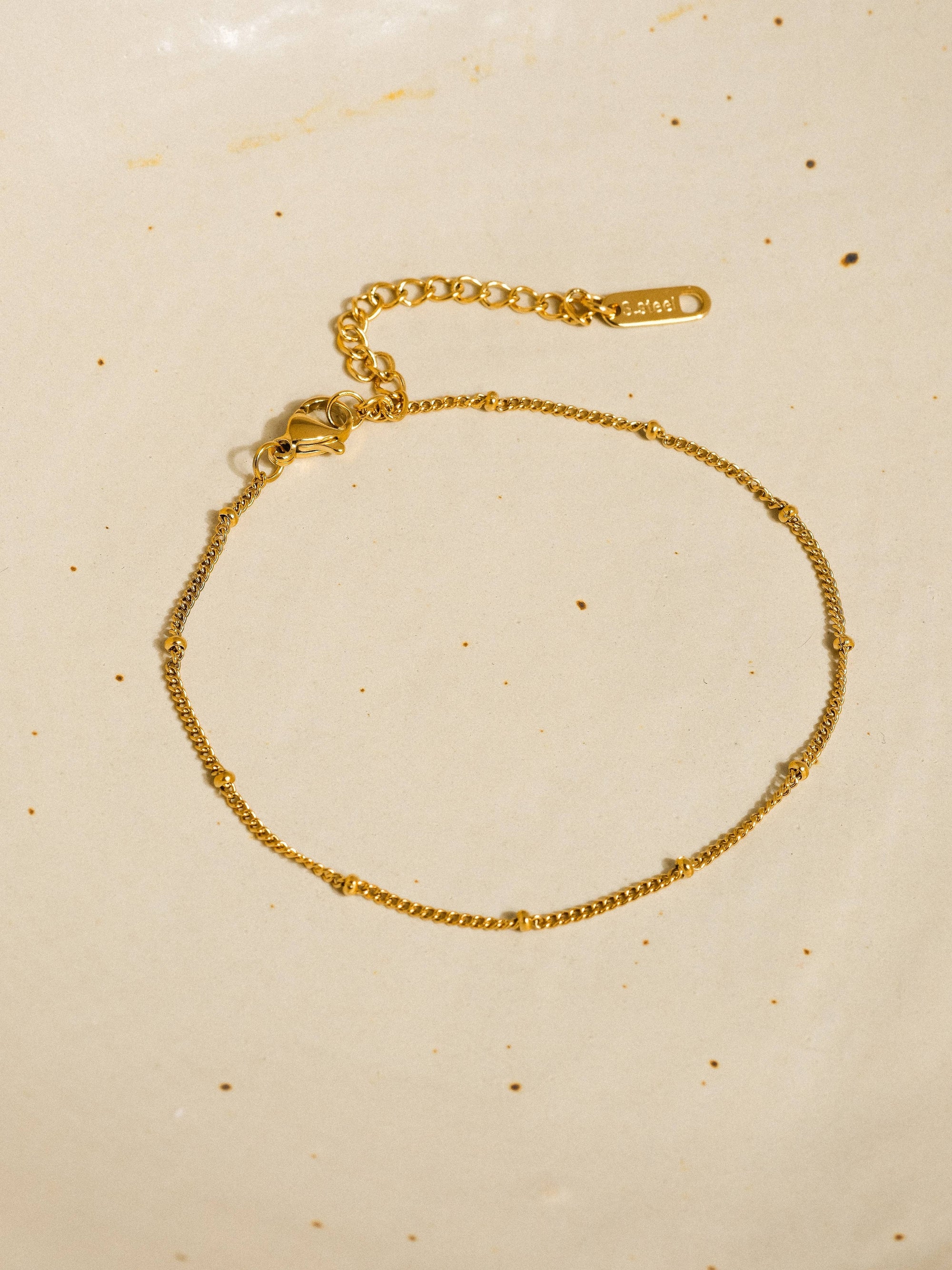 Vivi 18K Gold Non-Tarnish Classic Anklet