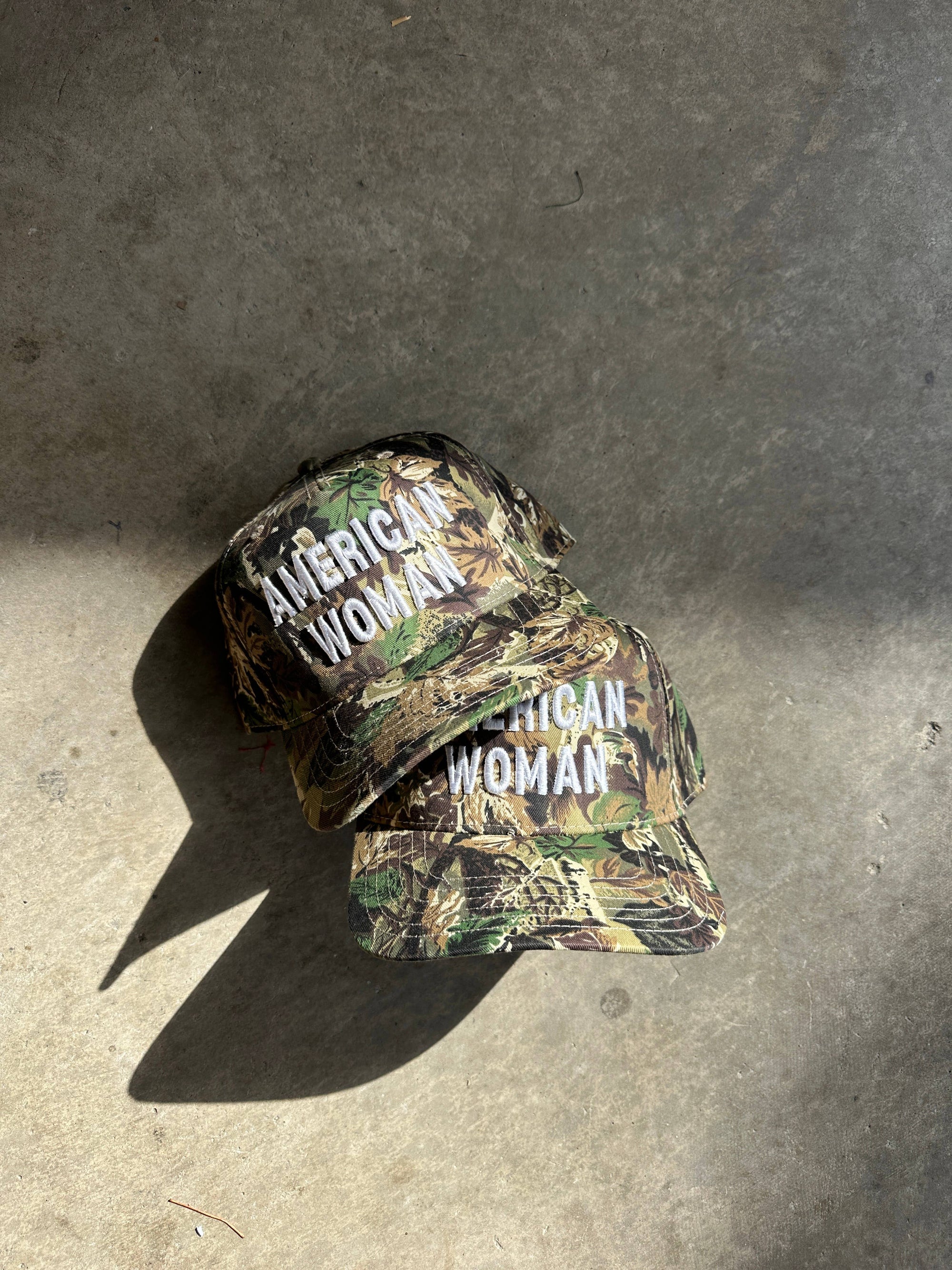 American Woman Trucker Hat