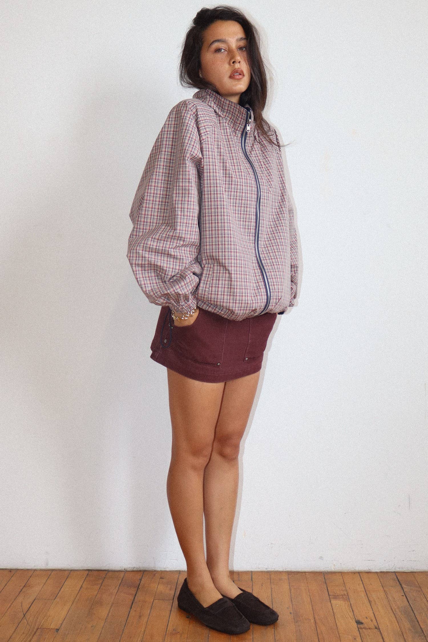Vintage Pipe Reverse Windbreaker