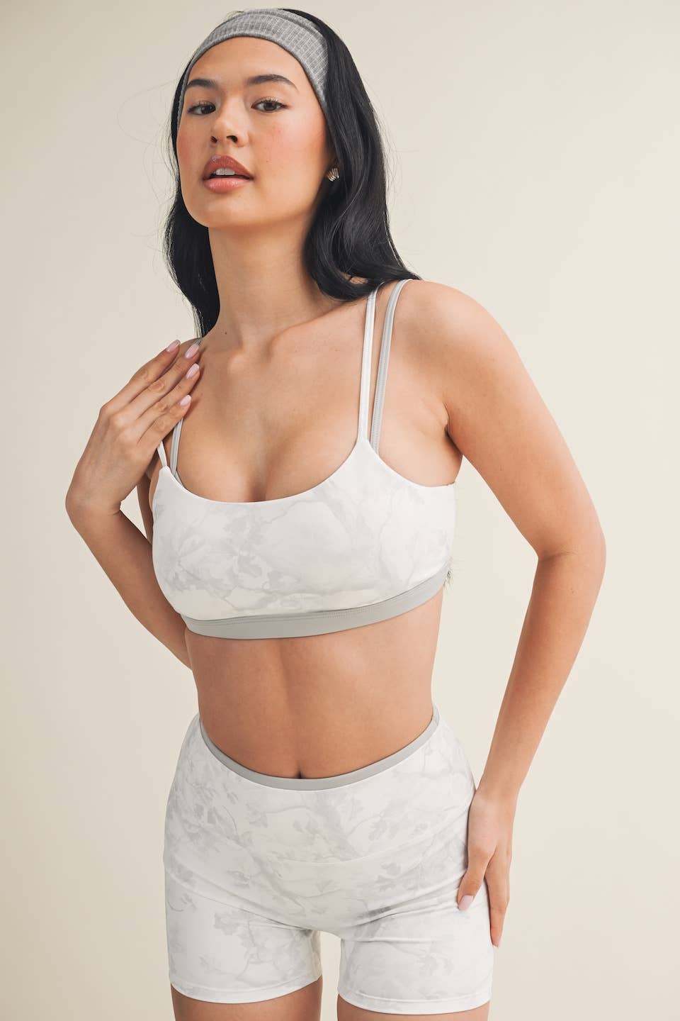 Camo Double Layered Sports Bra
