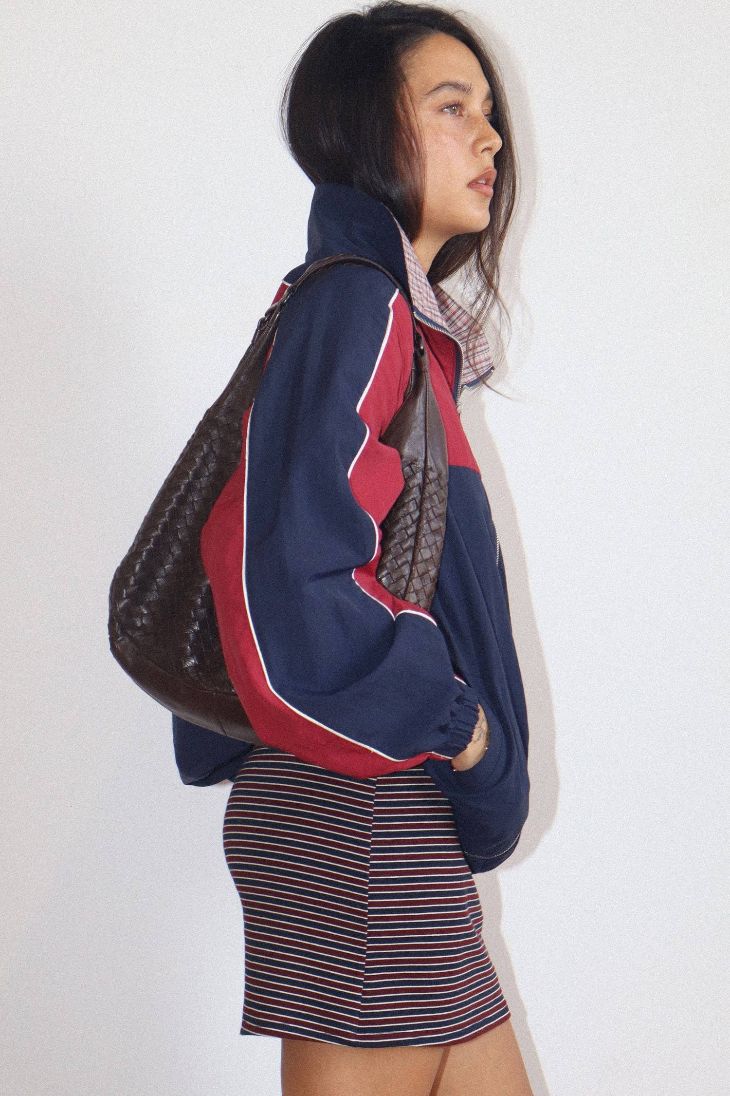 Vintage Pipe Reverse Windbreaker