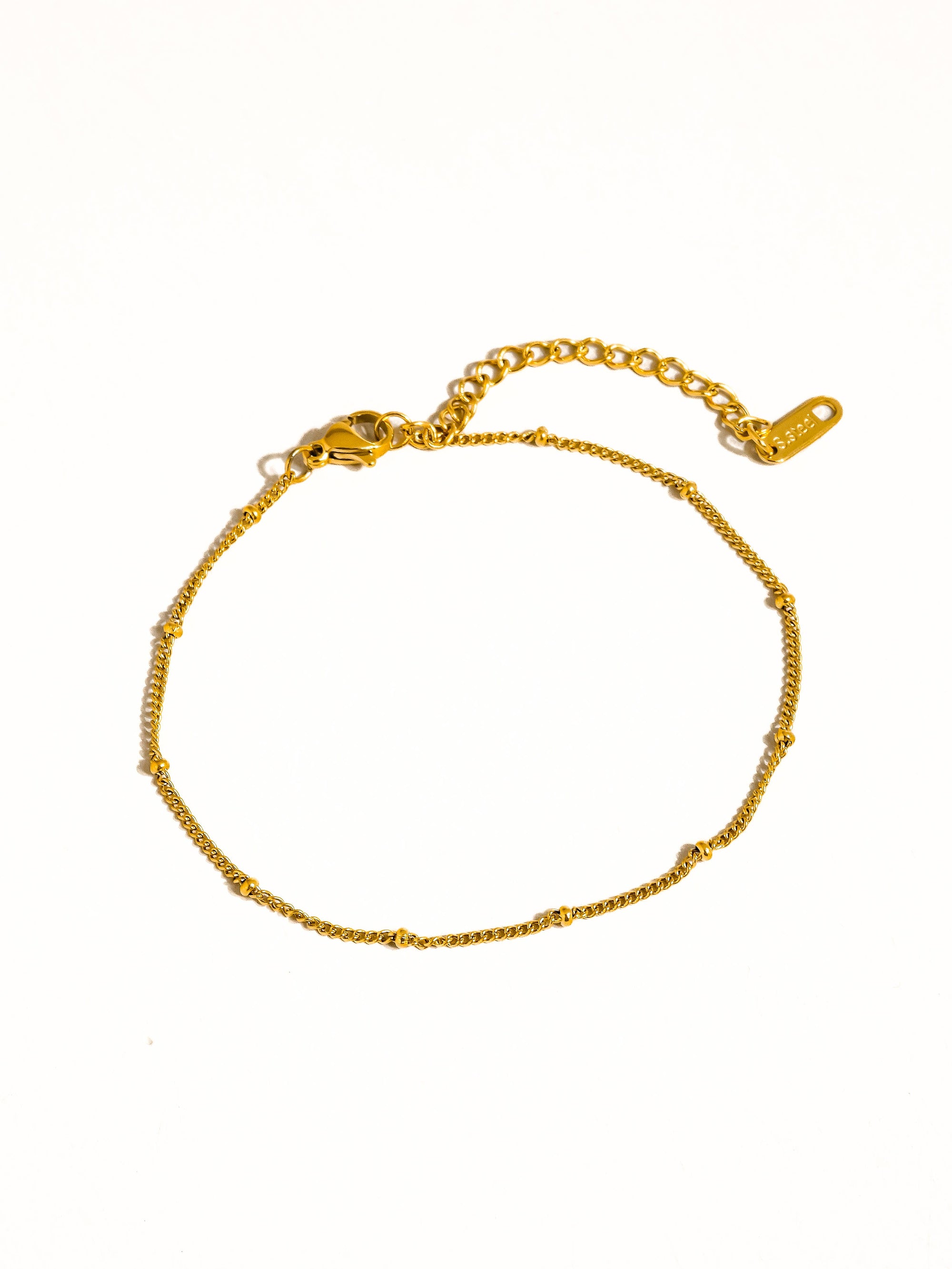 Vivi 18K Gold Non-Tarnish Classic Anklet