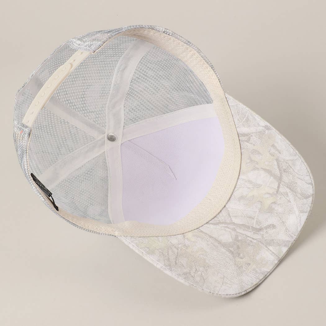 Cowboy Patch Mesh Trucker