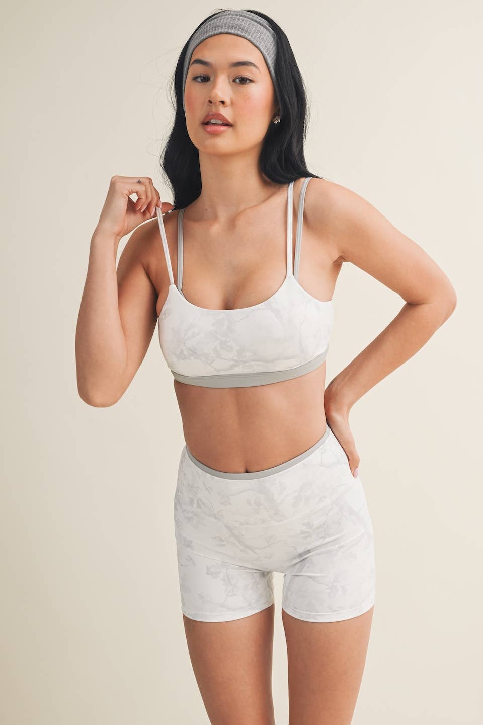 Camo Double Layered Sports Bra