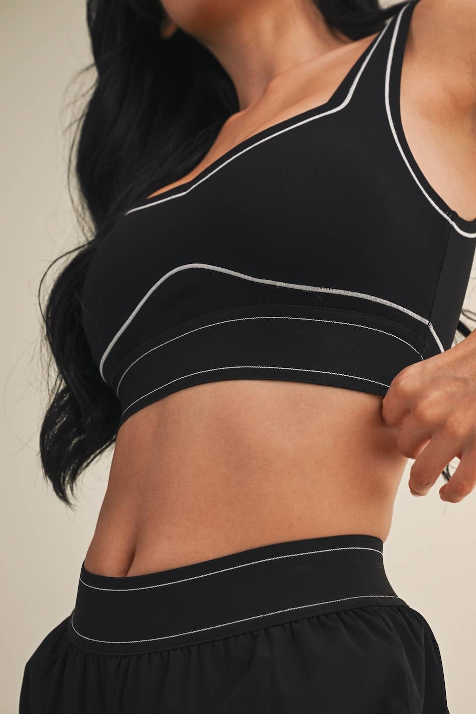 Mocha Active Sports Bra