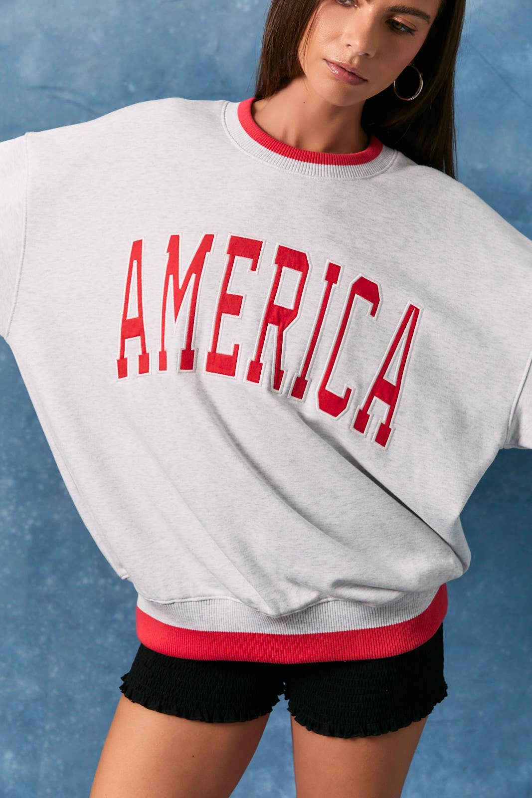 America Vintage Mockneck