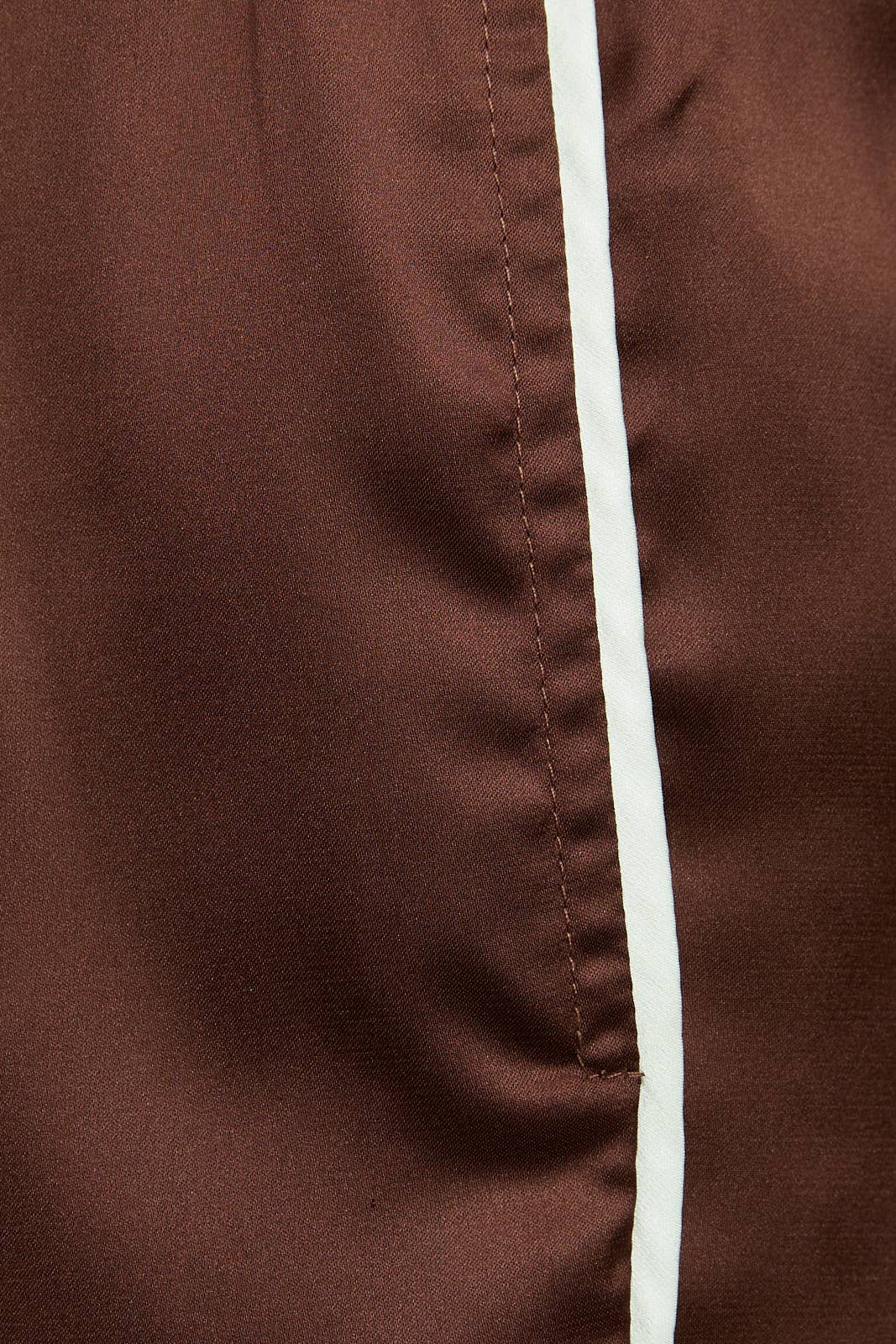 Vintage Contrast Piping Shorts