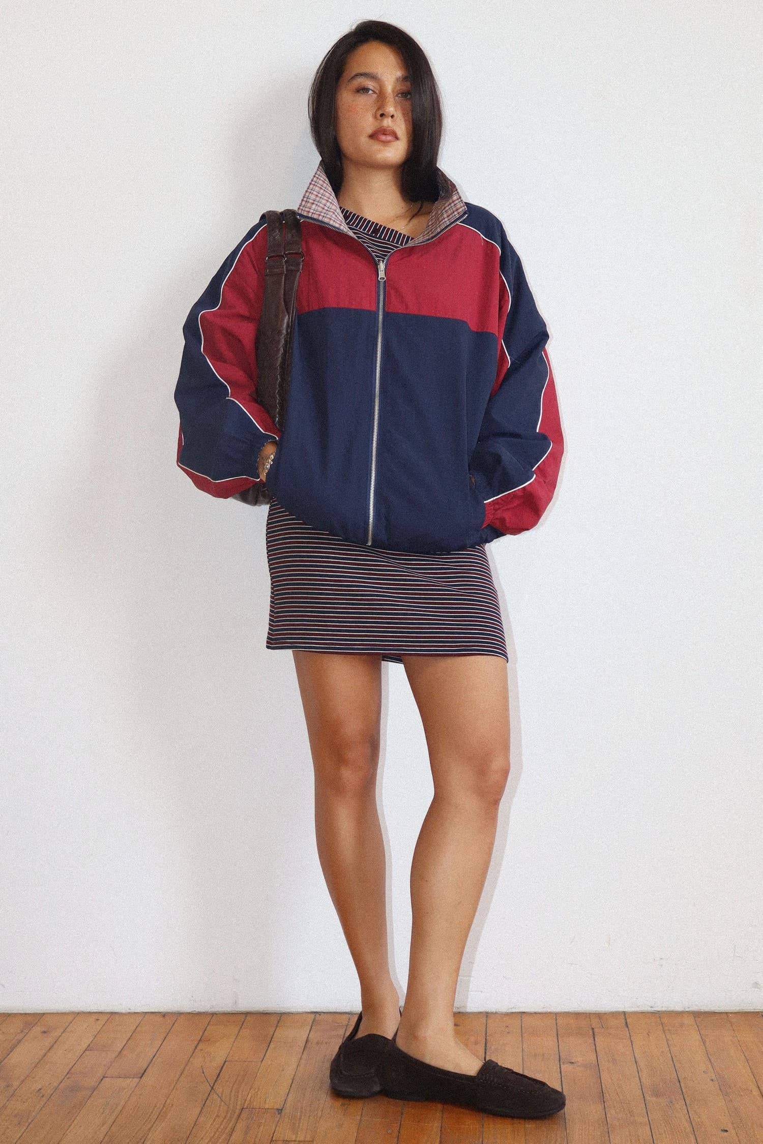 Vintage Pipe Reverse Windbreaker