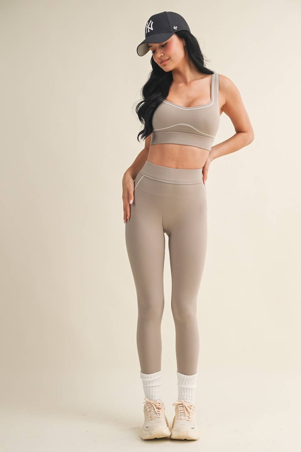 Mocha Active Sports Bra