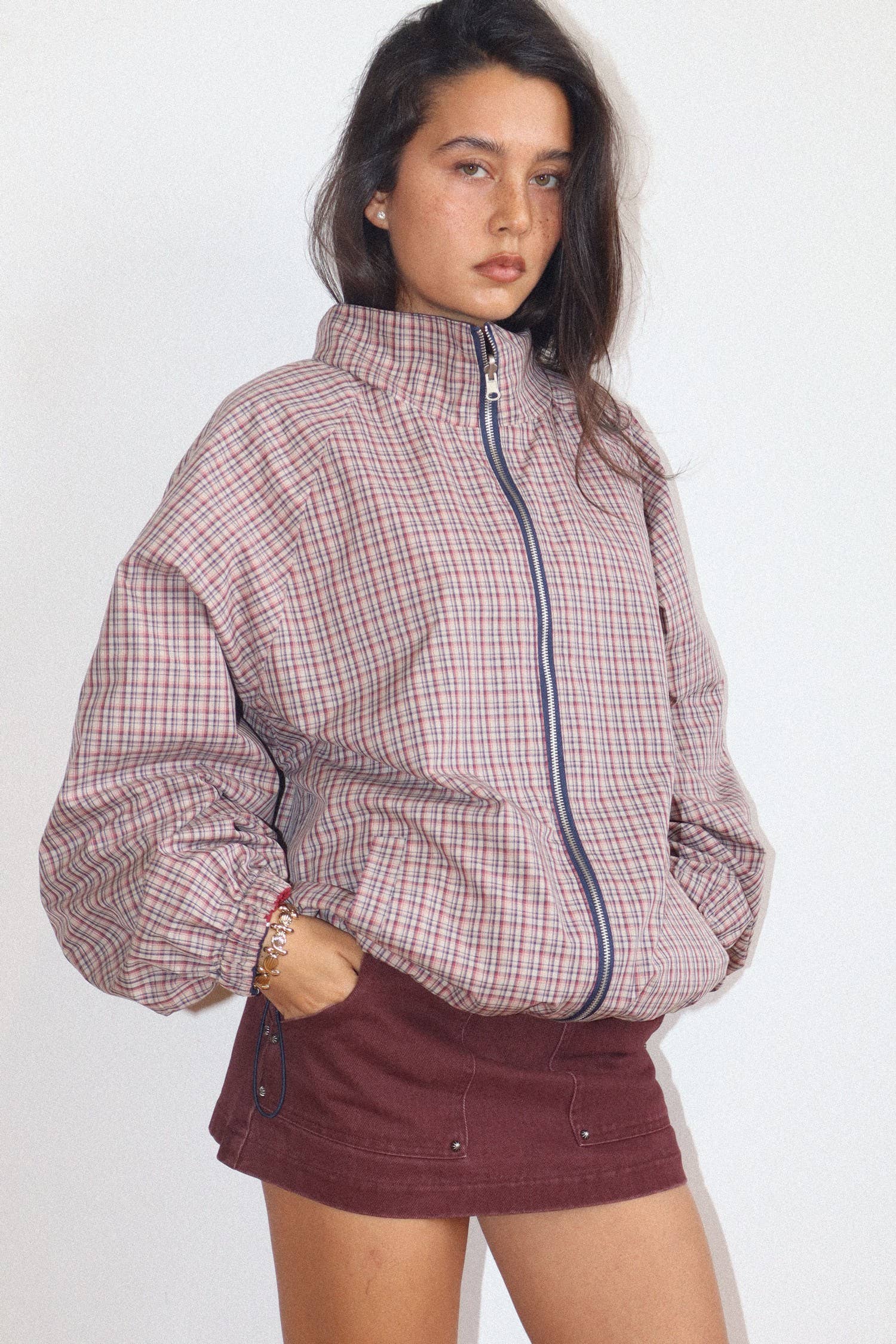 Vintage Pipe Reverse Windbreaker