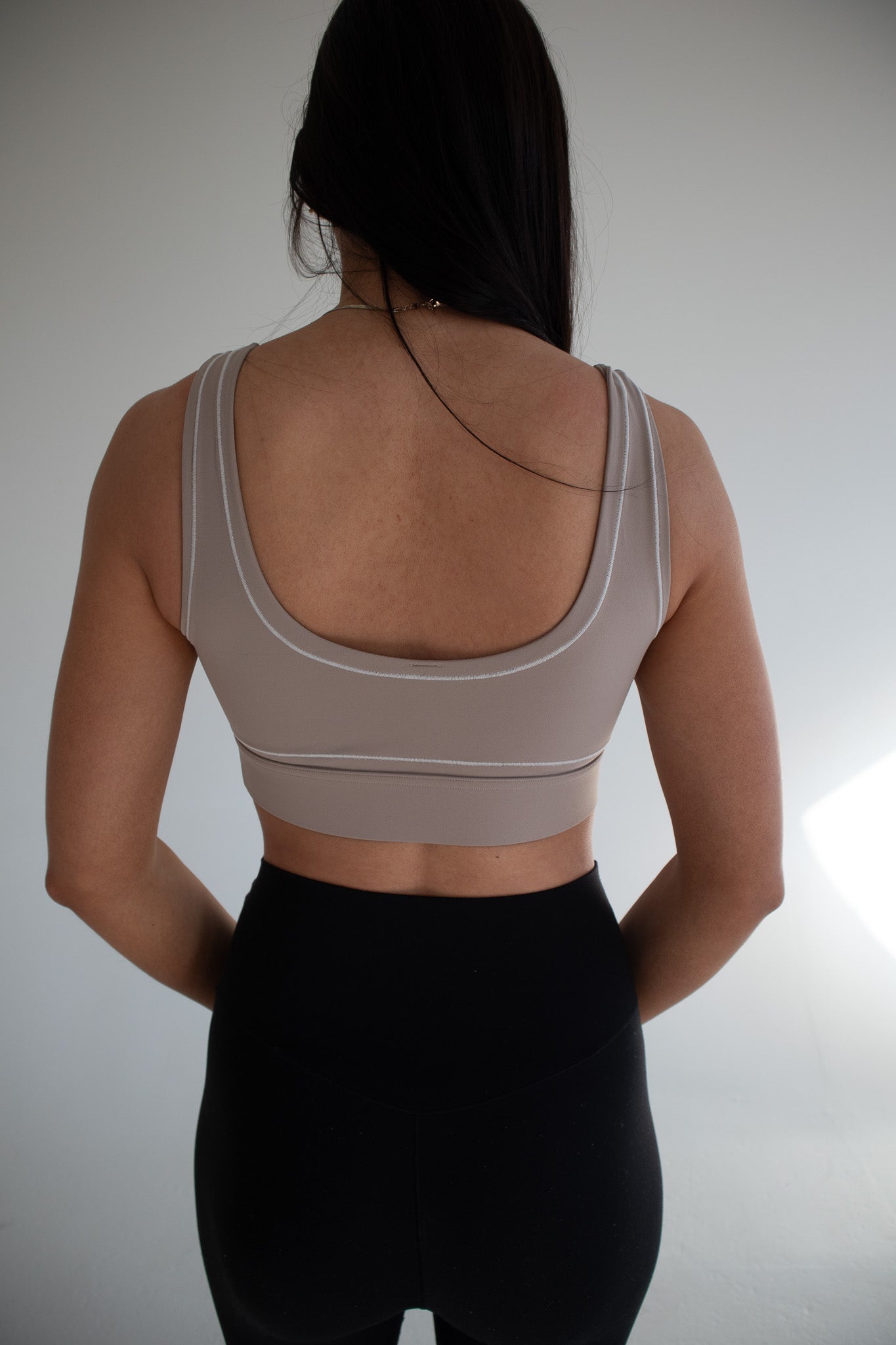 Mocha Active Sports Bra