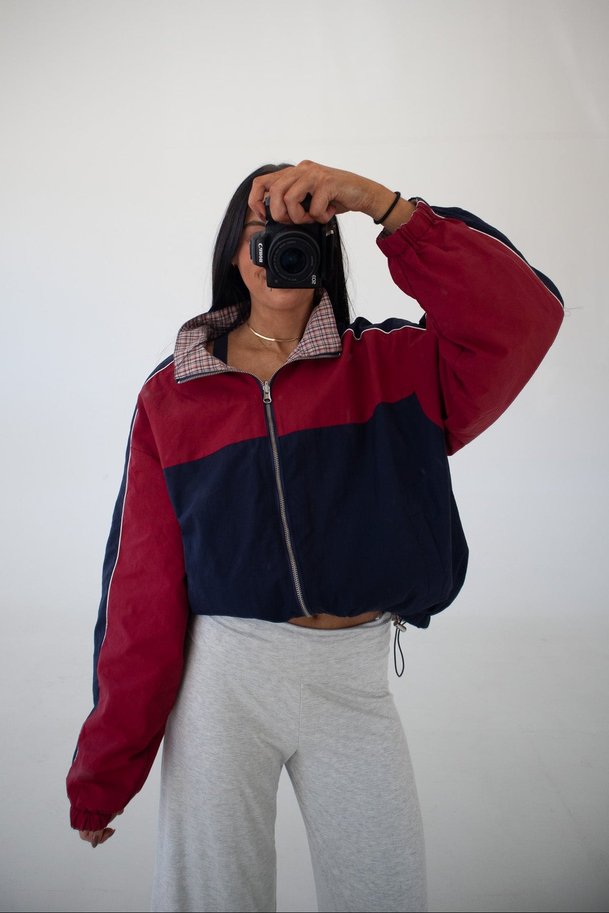 Vintage Pipe Reverse Windbreaker