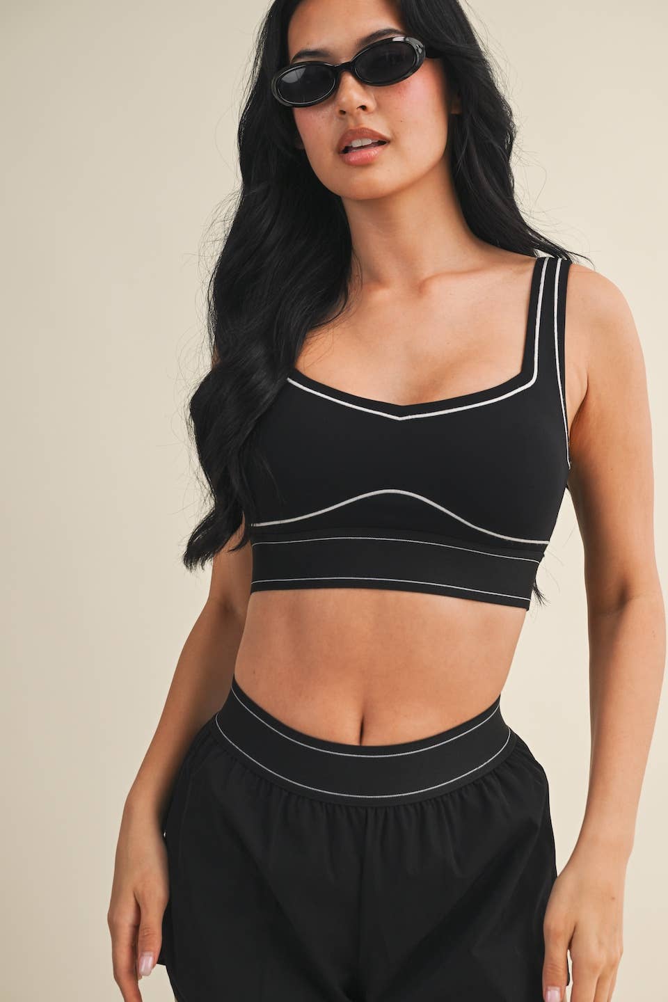 Mocha Active Sports Bra
