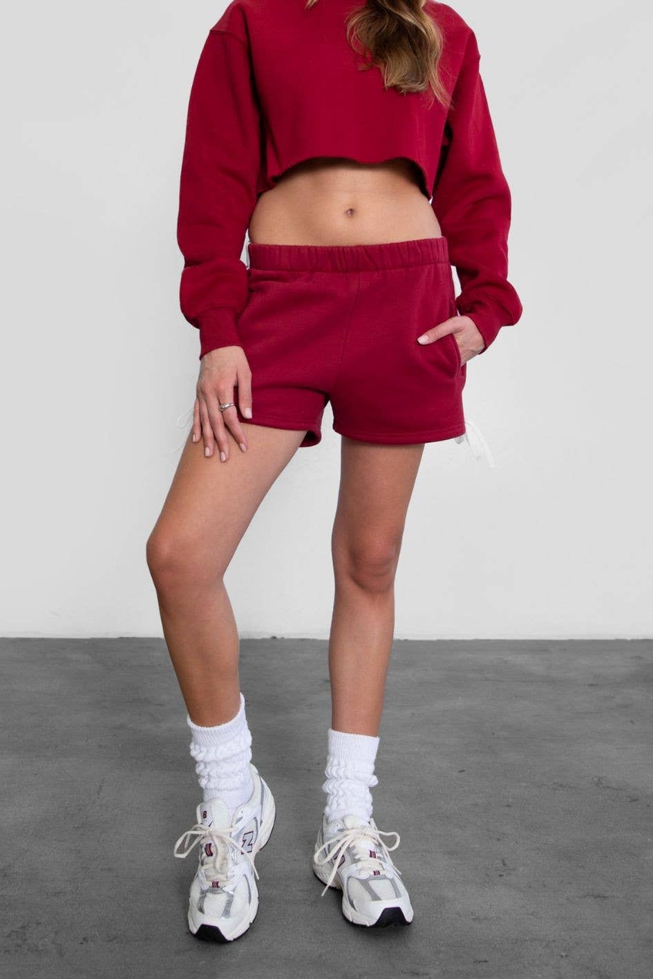 Cloud Fleece Bow Shorts