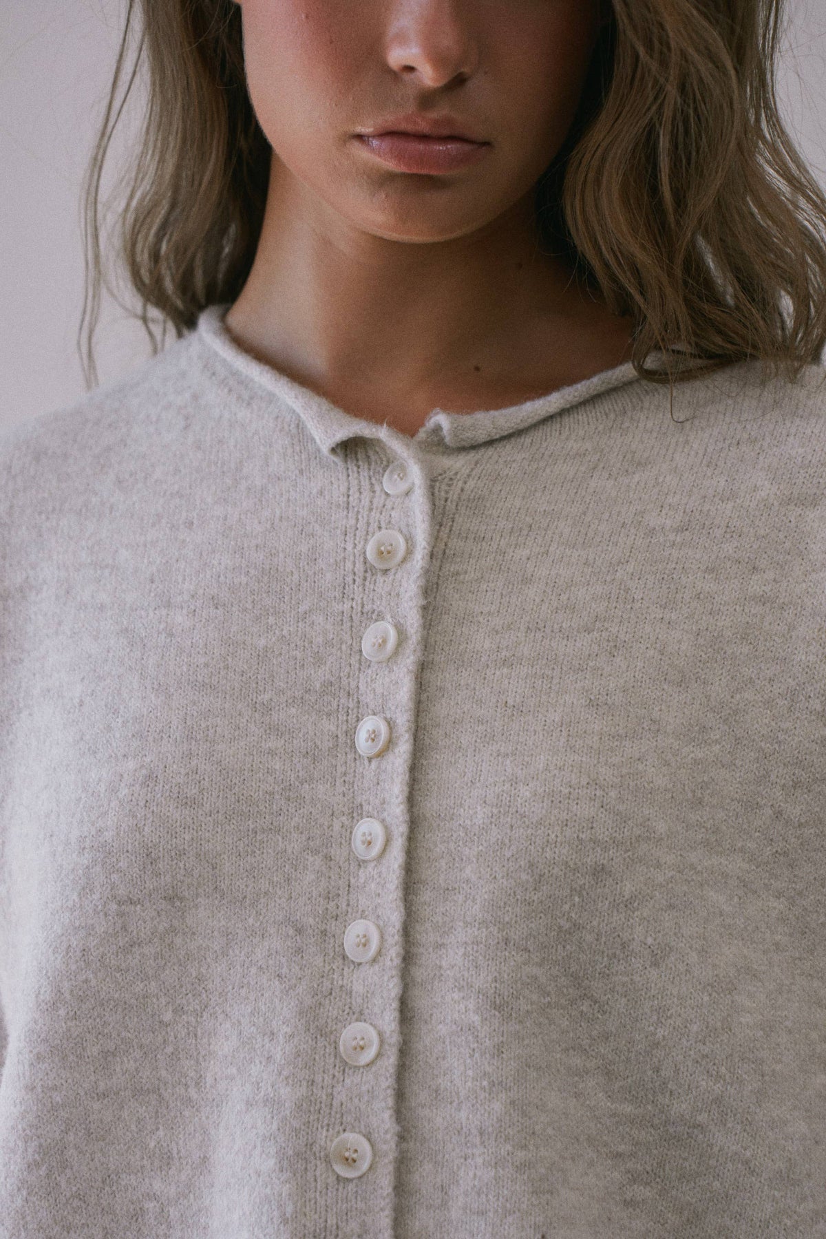 Cozy Wool Blend Oversized Button Cardigan