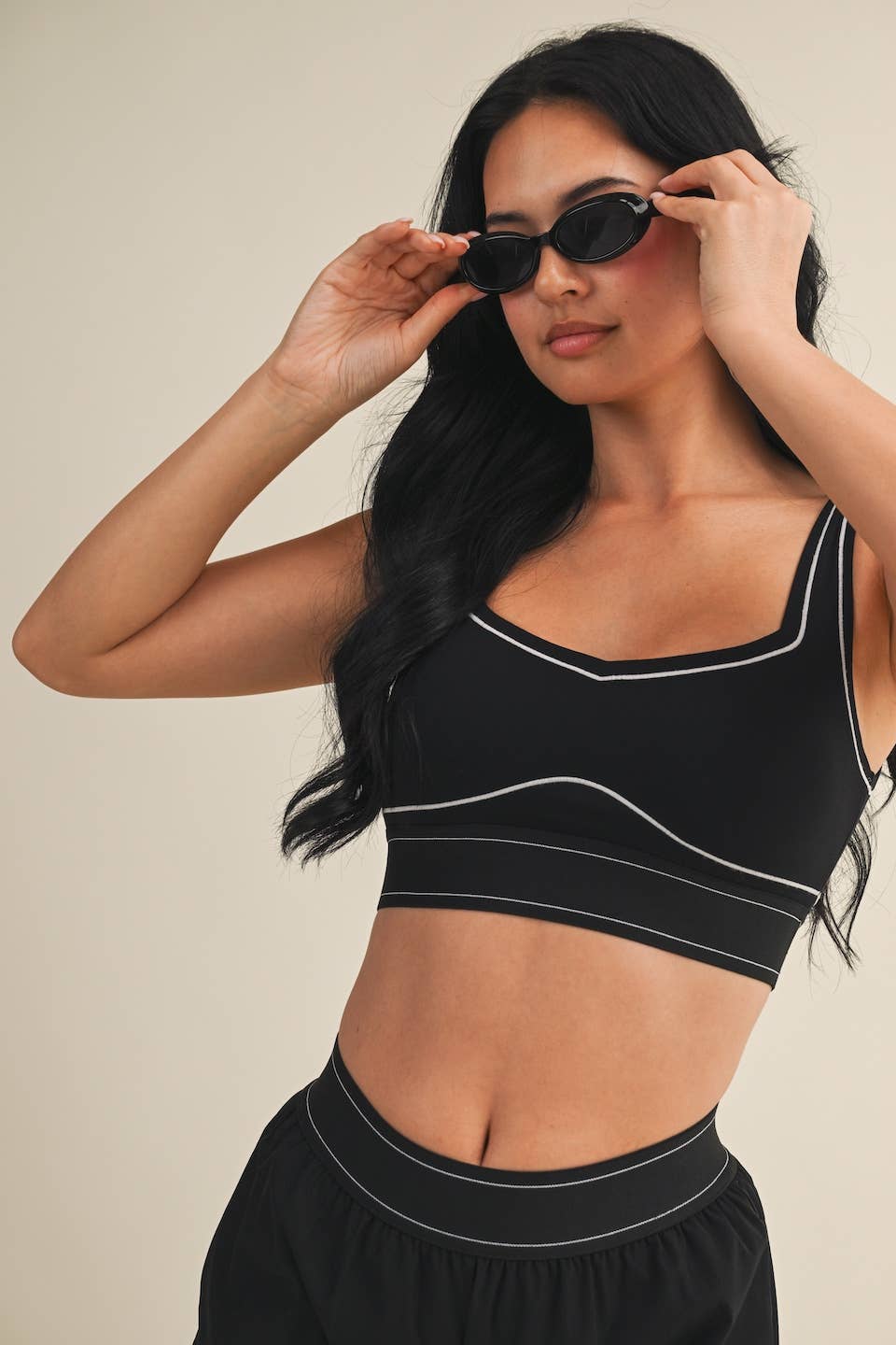 Mocha Active Sports Bra