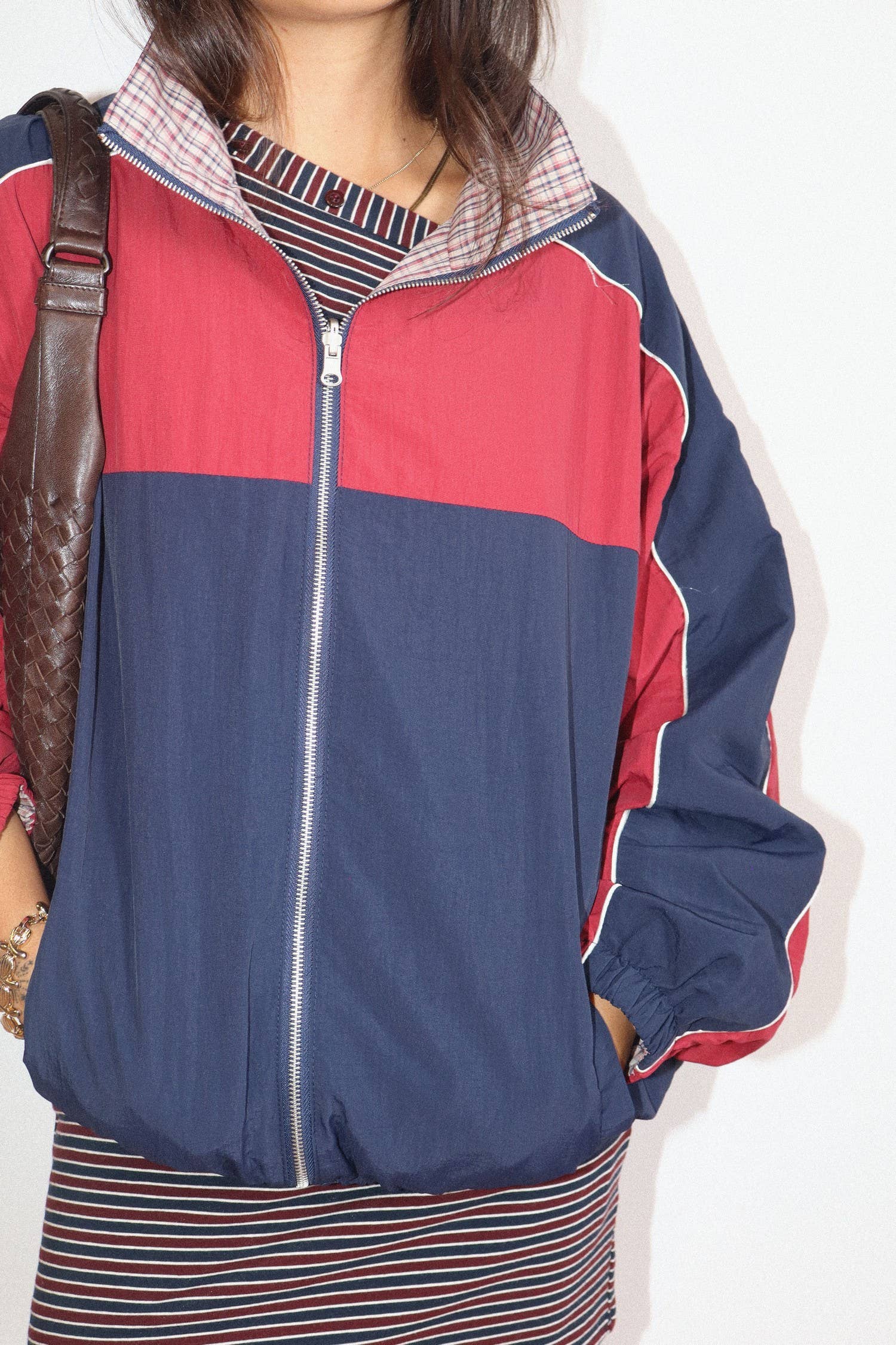 Vintage Pipe Reverse Windbreaker